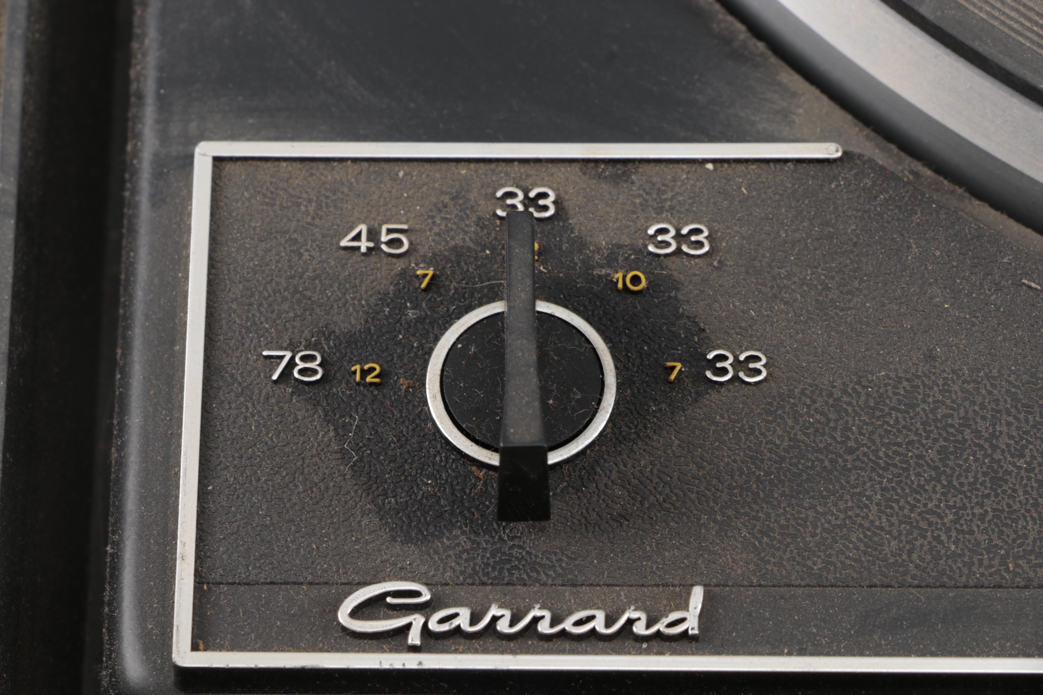 Vintage Garrard Record Player