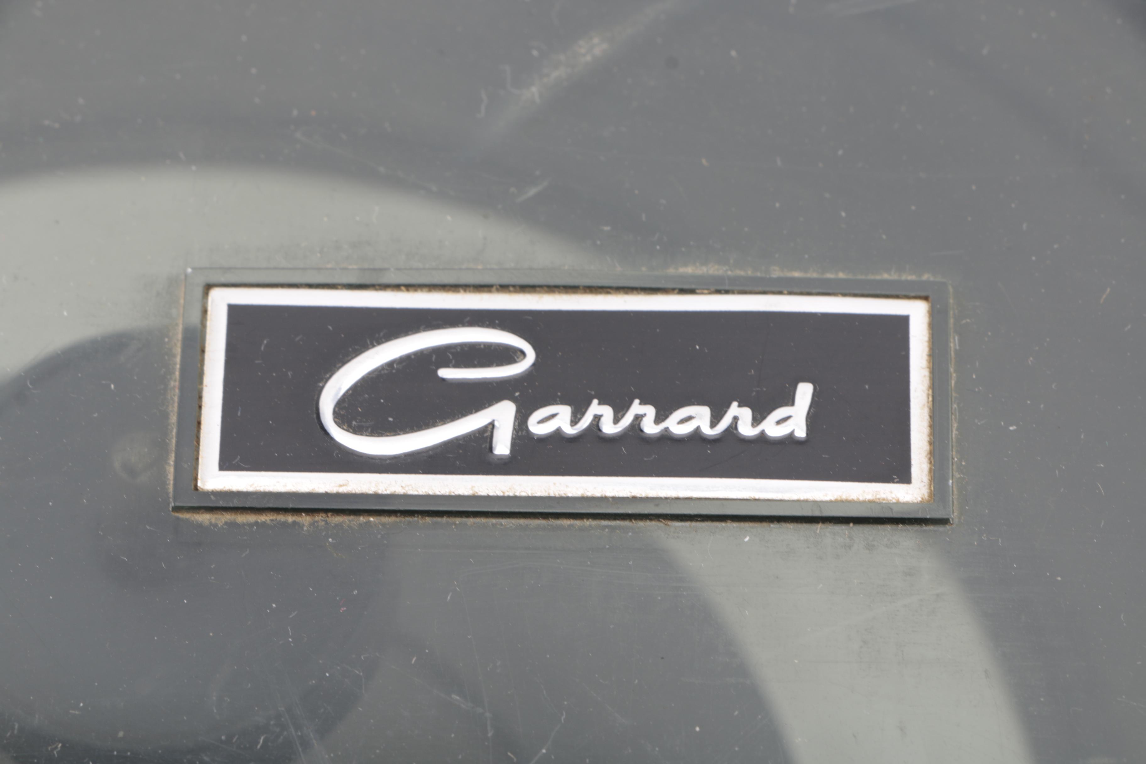 Vintage Garrard Record Player