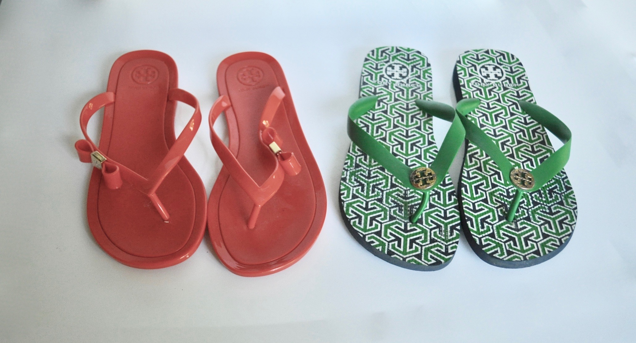 Group of Tory Burch Flip Flops