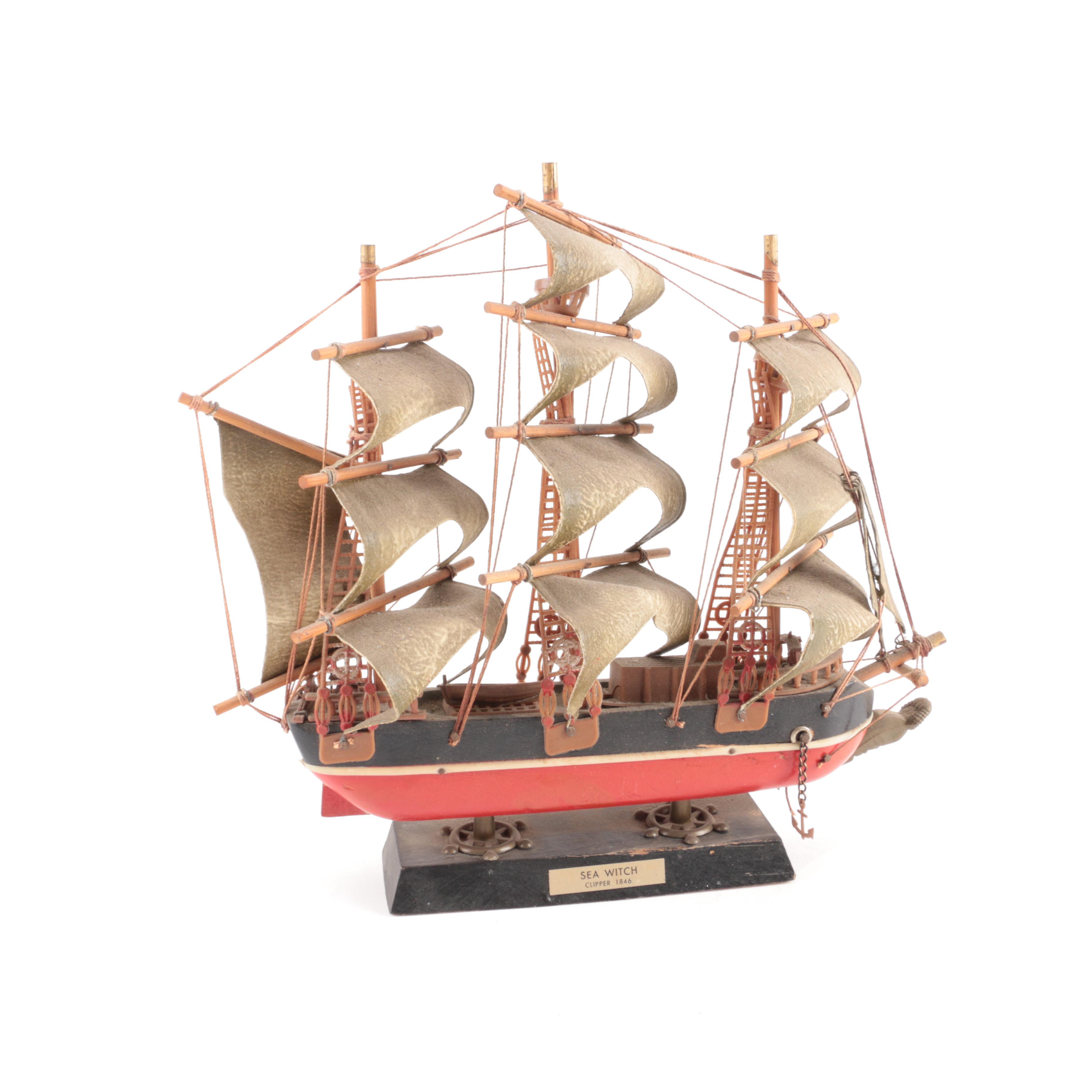 "Sea Witch" Clipper Model Ship