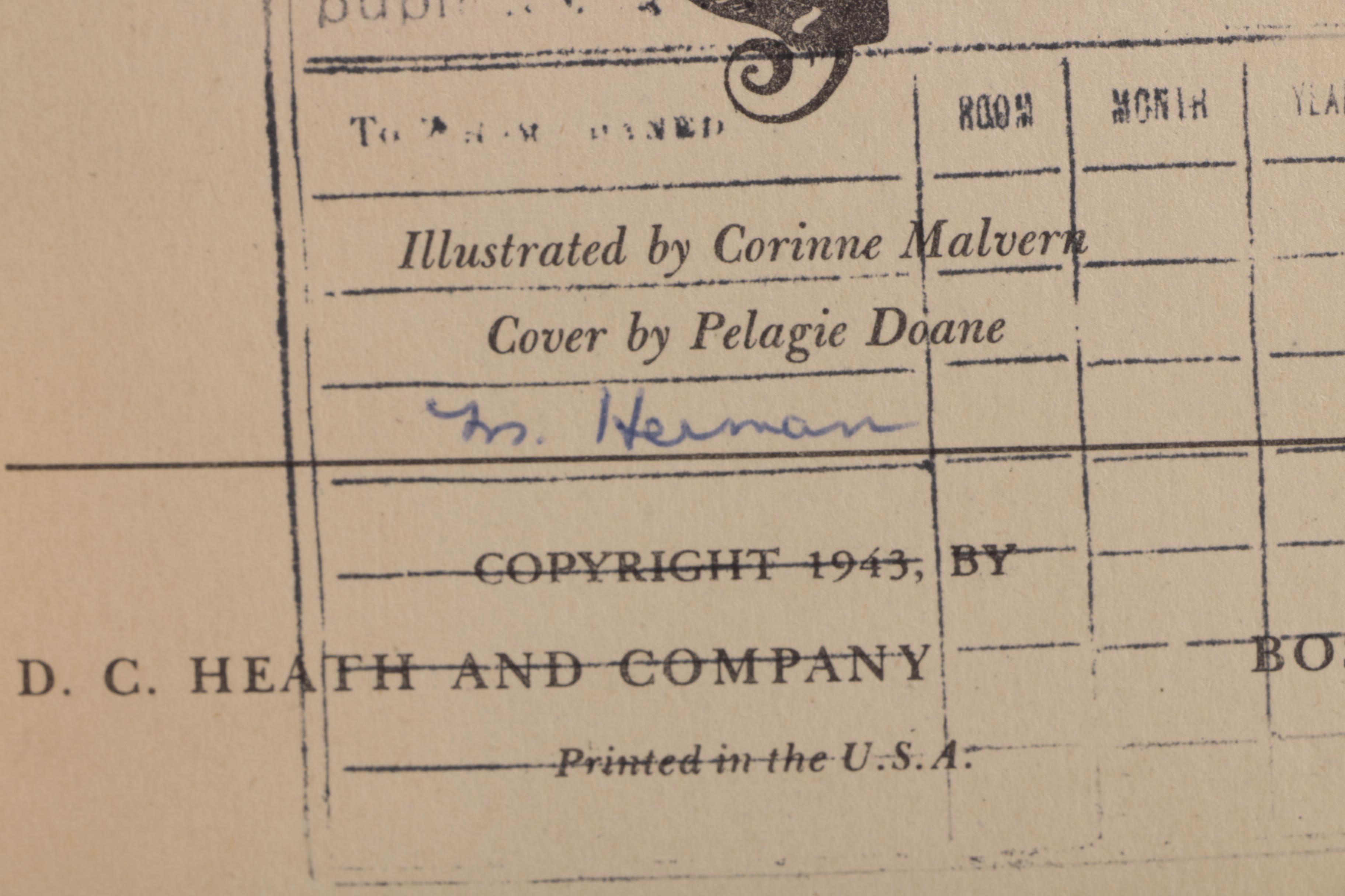 Vintage Nonfiction Books Including 1921 "First-Year Nursing"