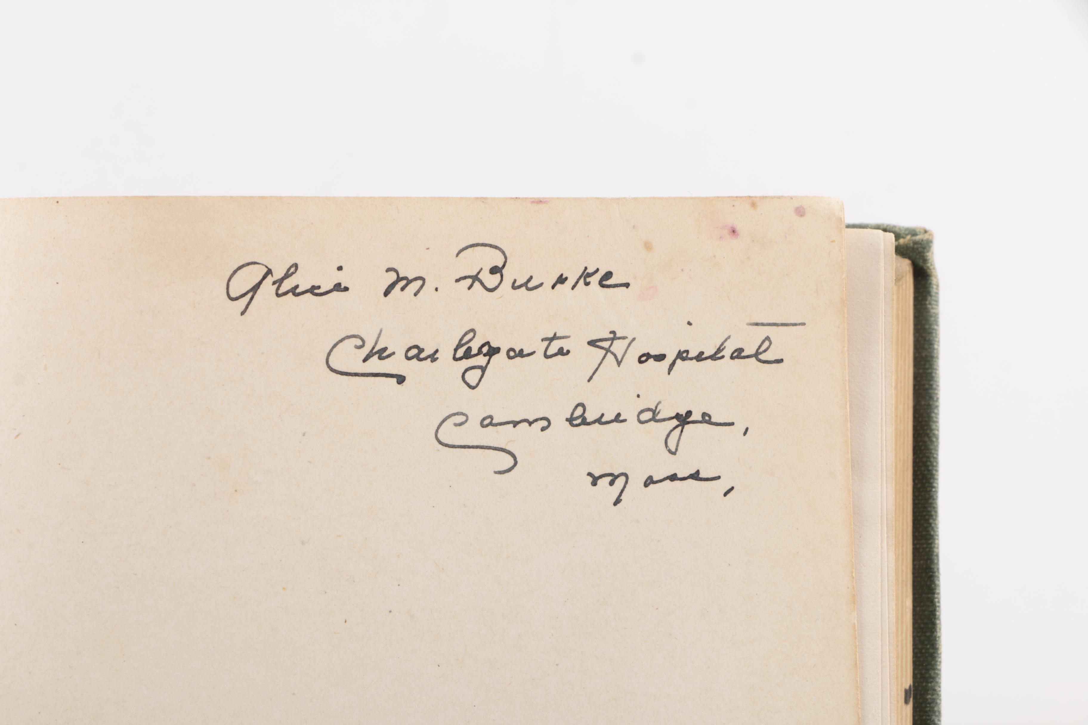 Vintage Nonfiction Books Including 1921 "First-Year Nursing"