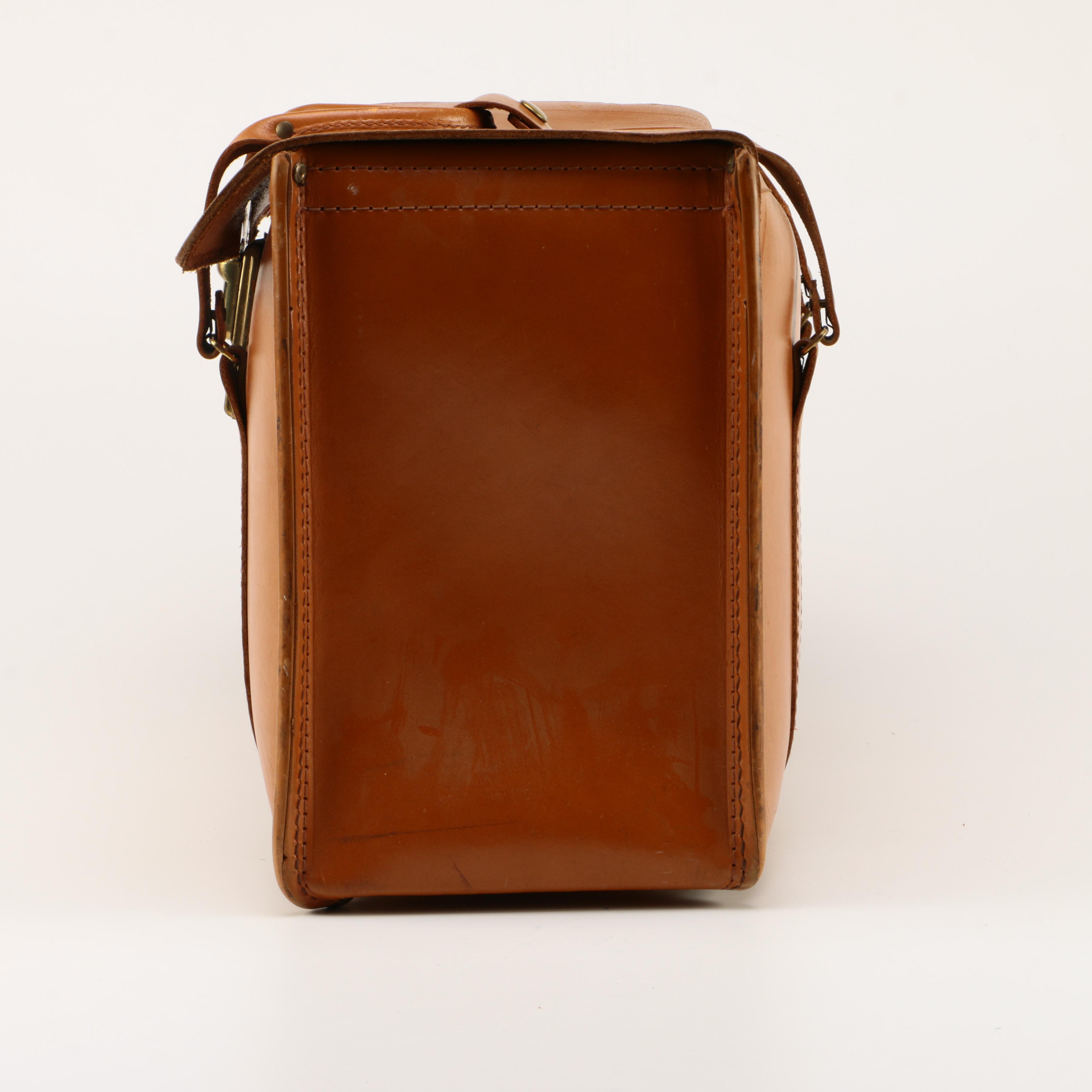 Vintage Leather Travel Bag