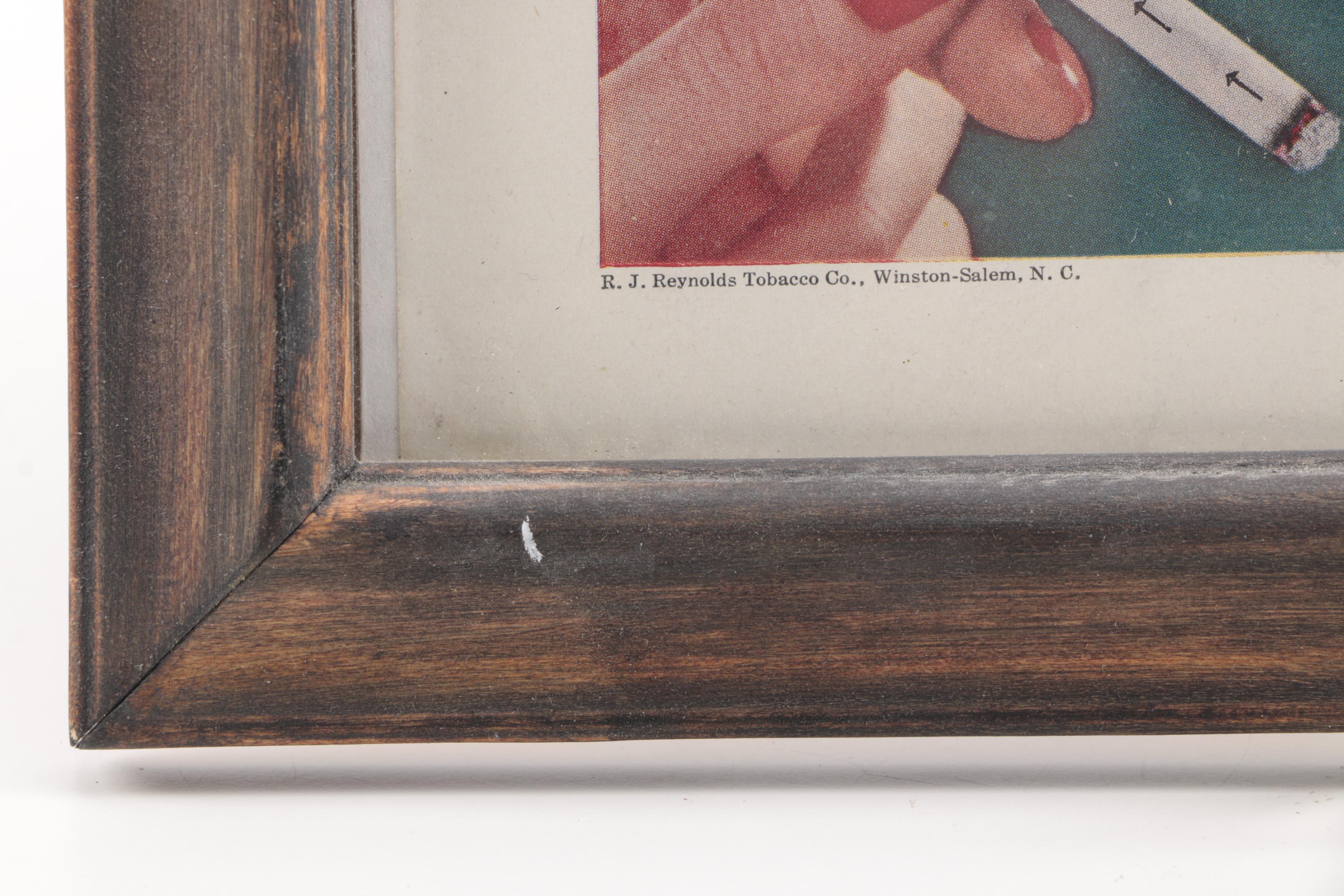 R. J. Reynolds Tobacco Co. Offset Lithograph Advertisement