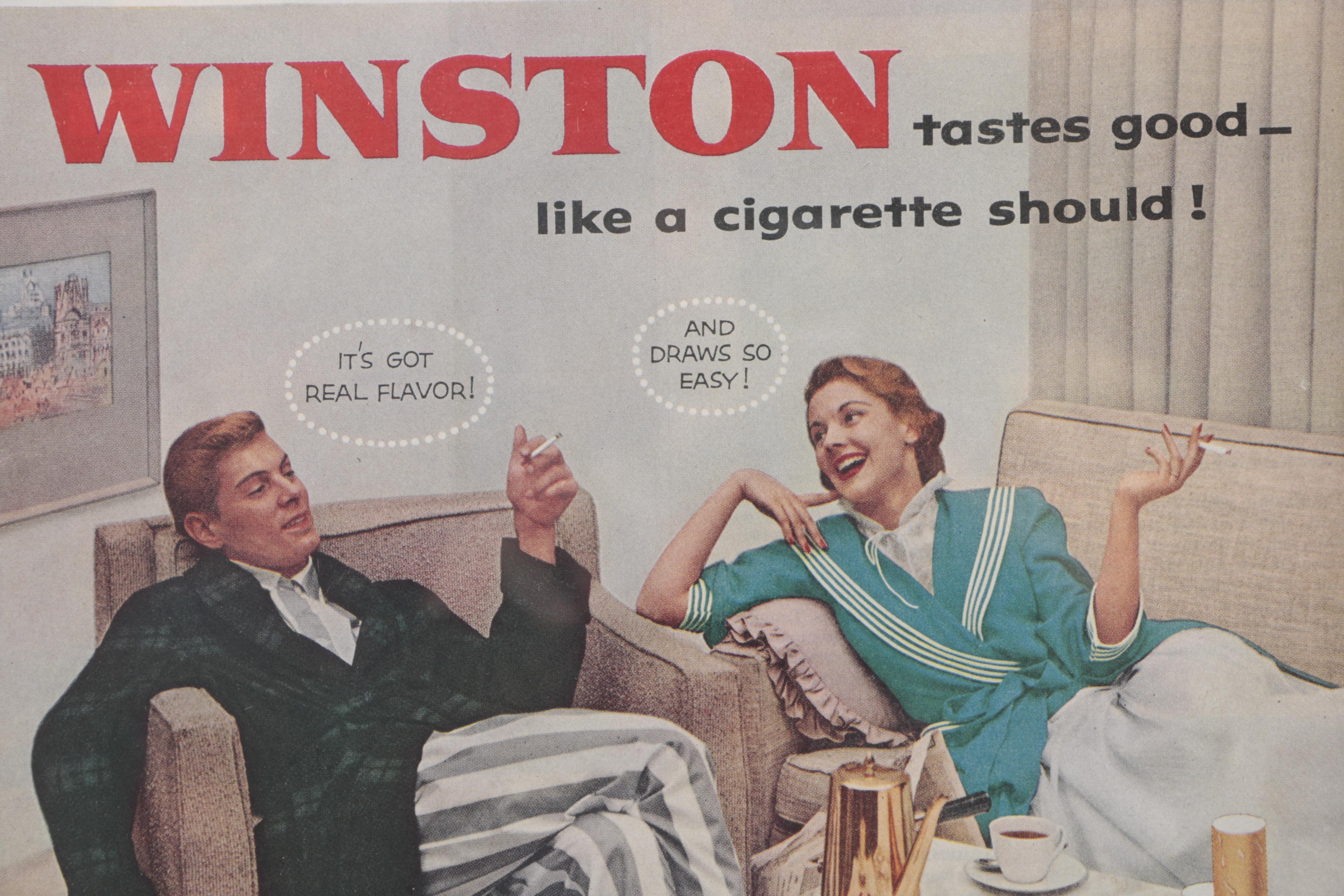 R. J. Reynolds Tobacco Co. Offset Lithograph Advertisement