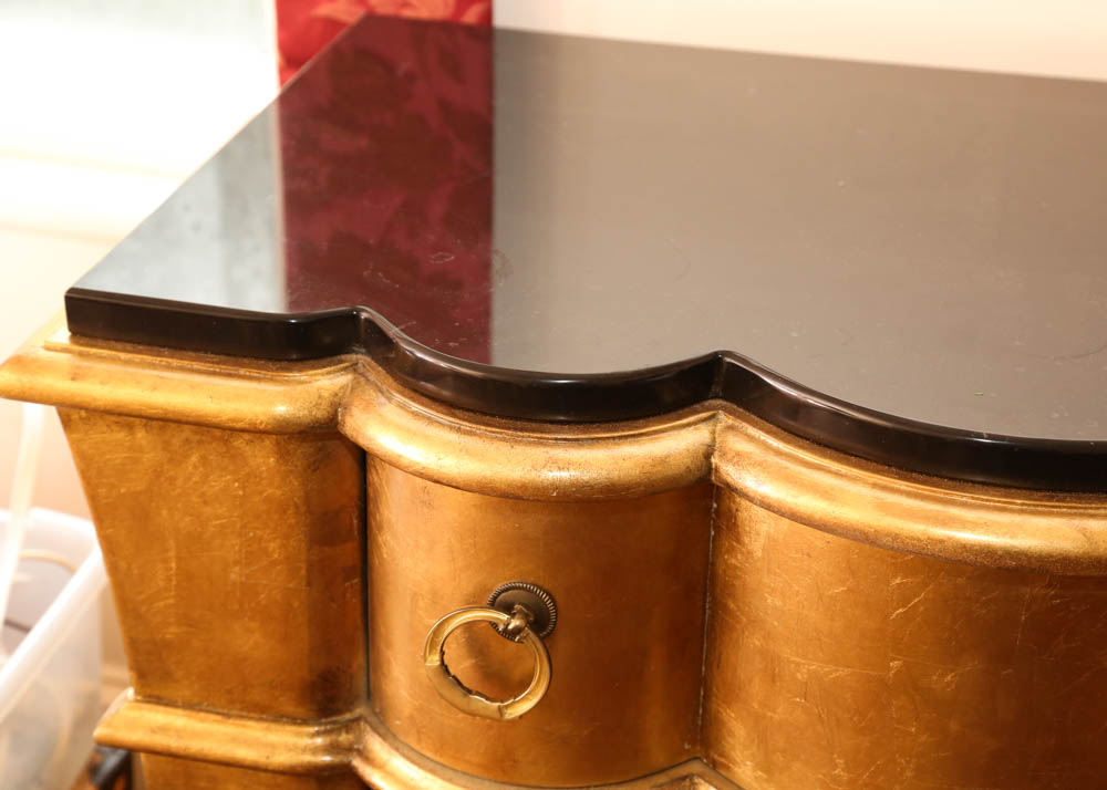 Gold Leaf Scallop Front Chest by Pulaski Furniture