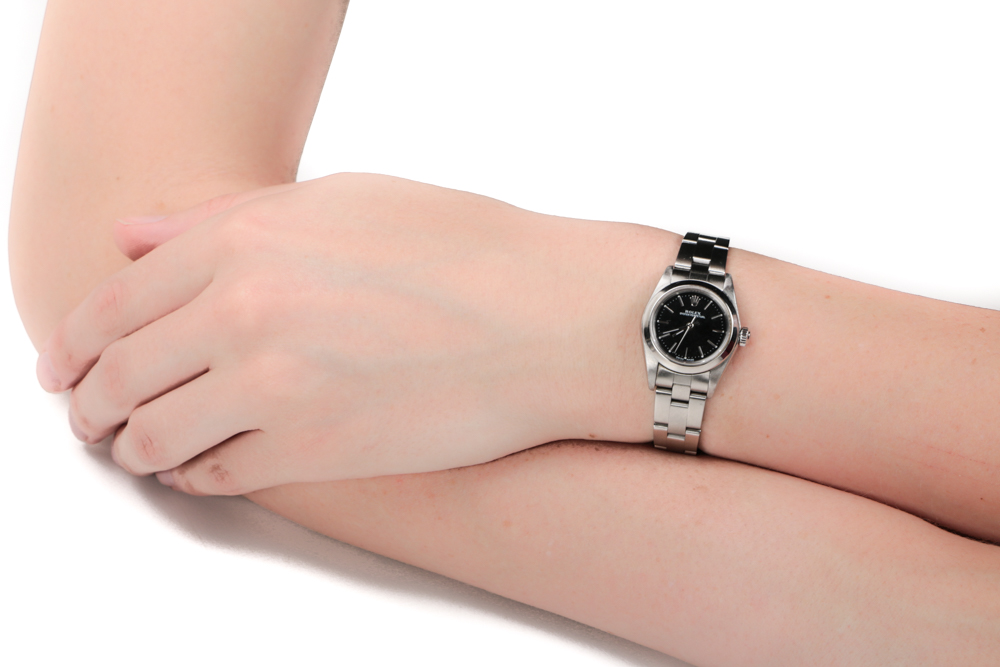 Stainless Steel Rolex Oyster Perpetual Watch