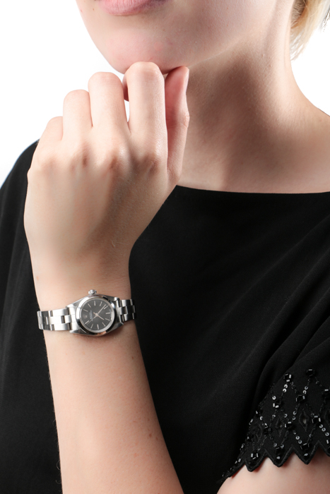 Stainless Steel Rolex Oyster Perpetual Watch