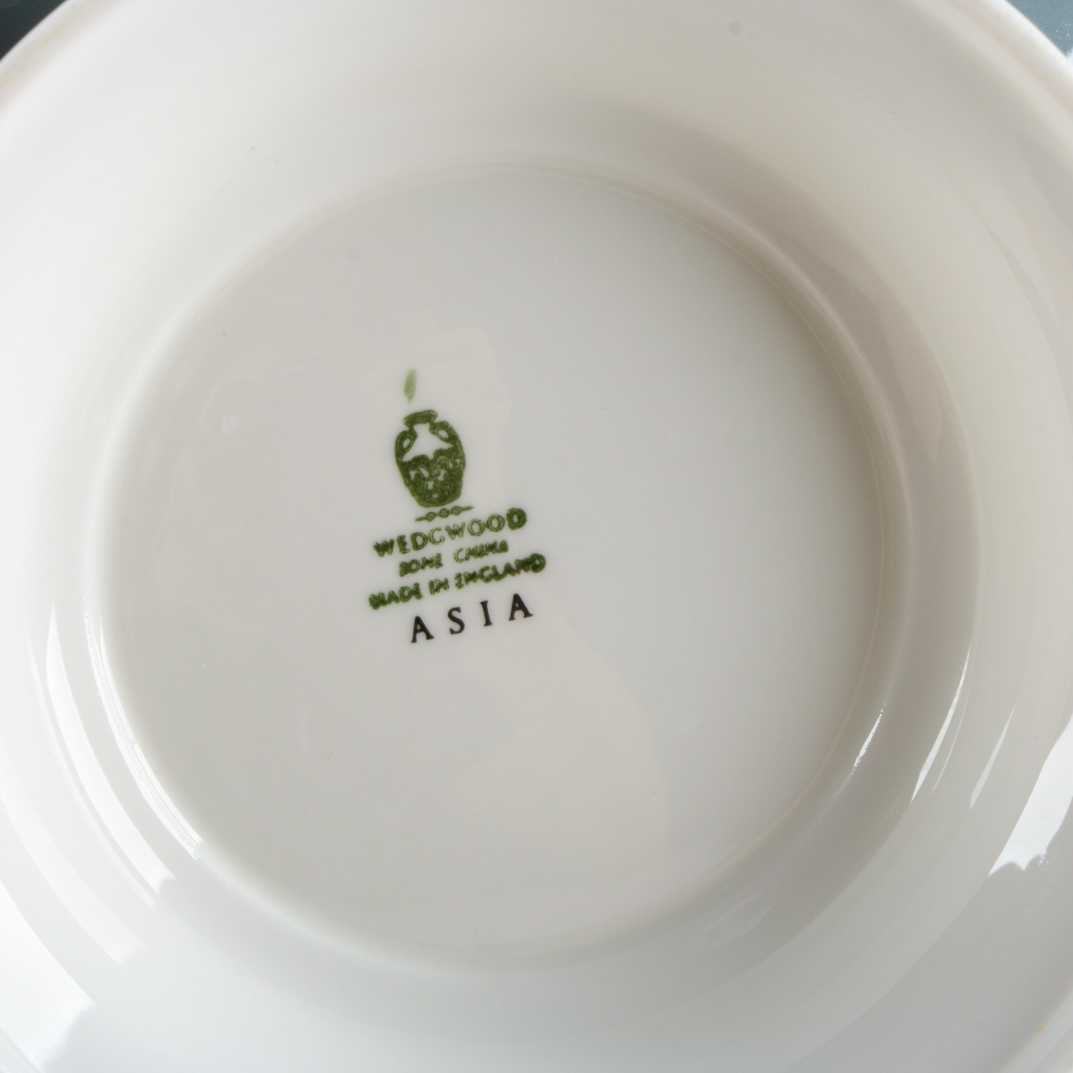Wedgwood "Asia," Porcelain Serveware