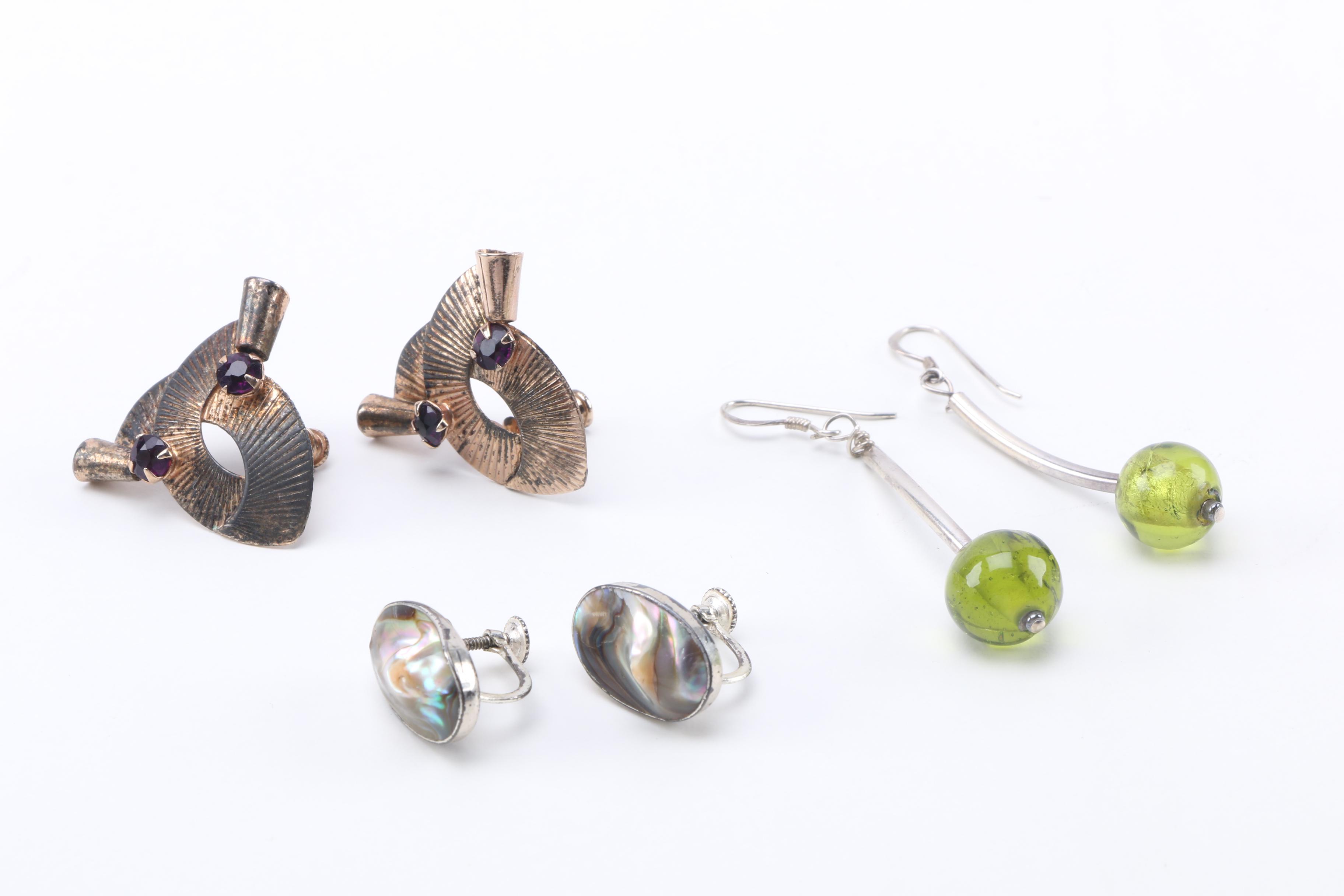 Assortment of Sterling Silver Jewelry