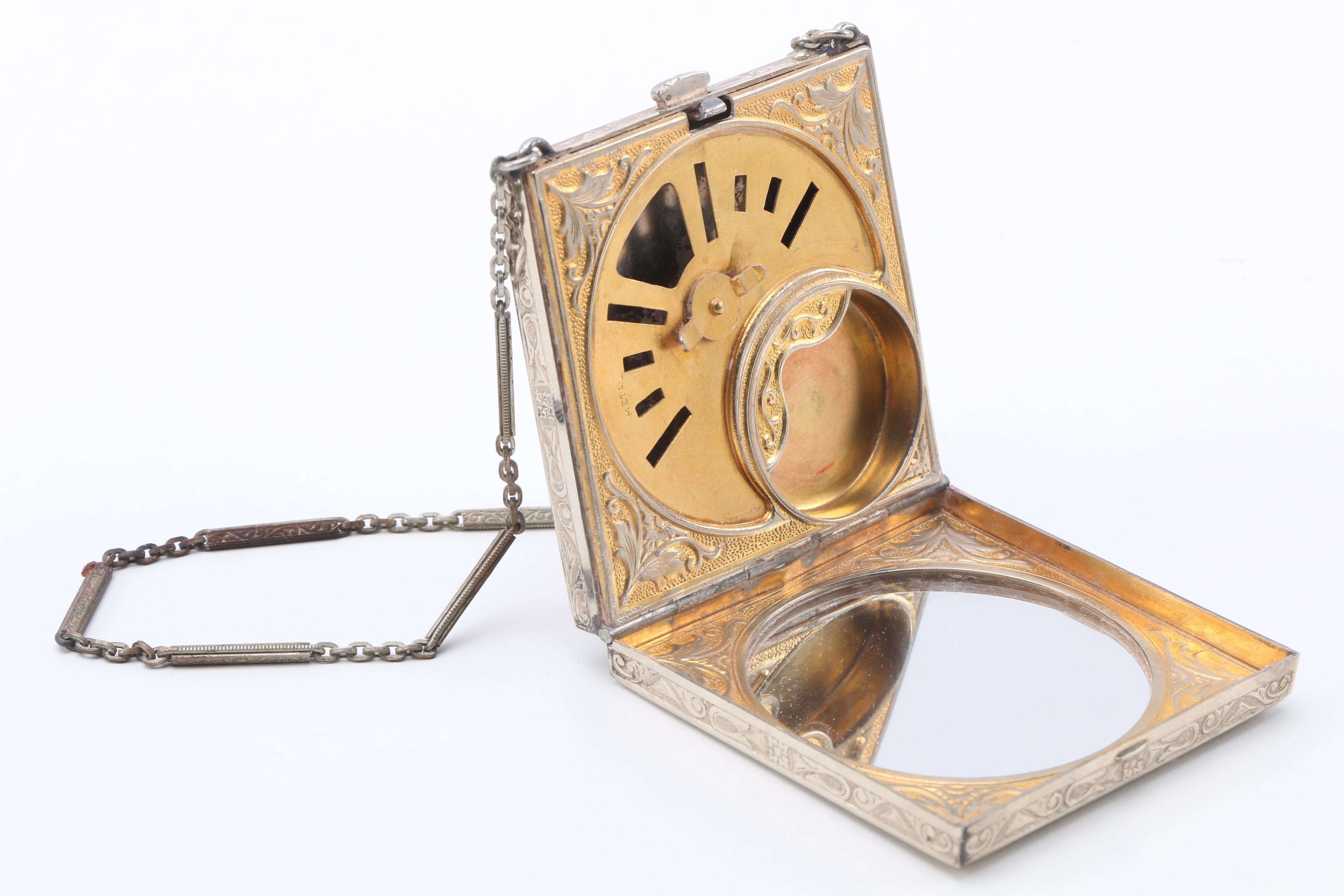 Costume Jewelry Including a Trifari Necklace With Sterling Silver Chain