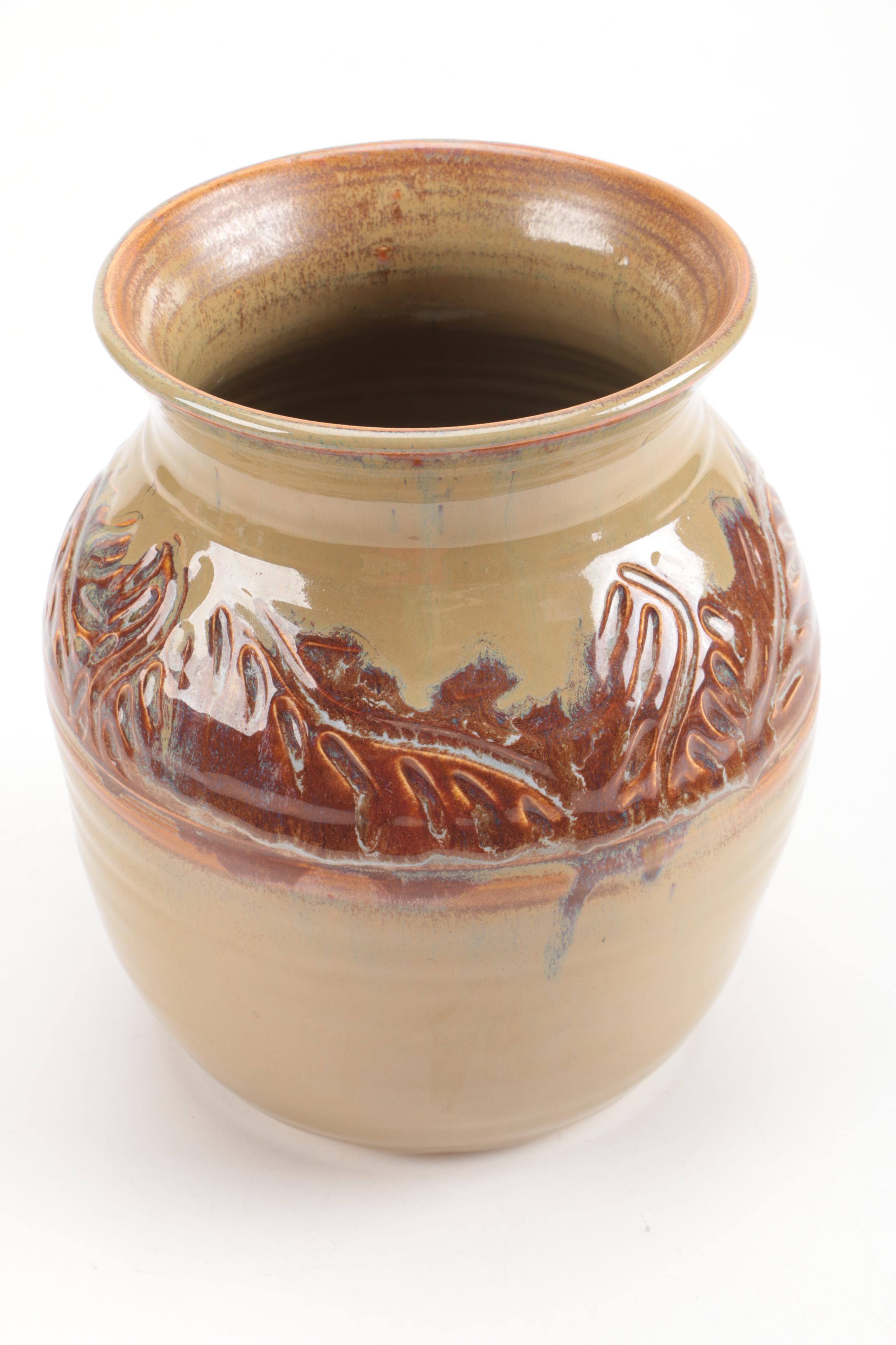 Collection of Decorative Pottery Vases