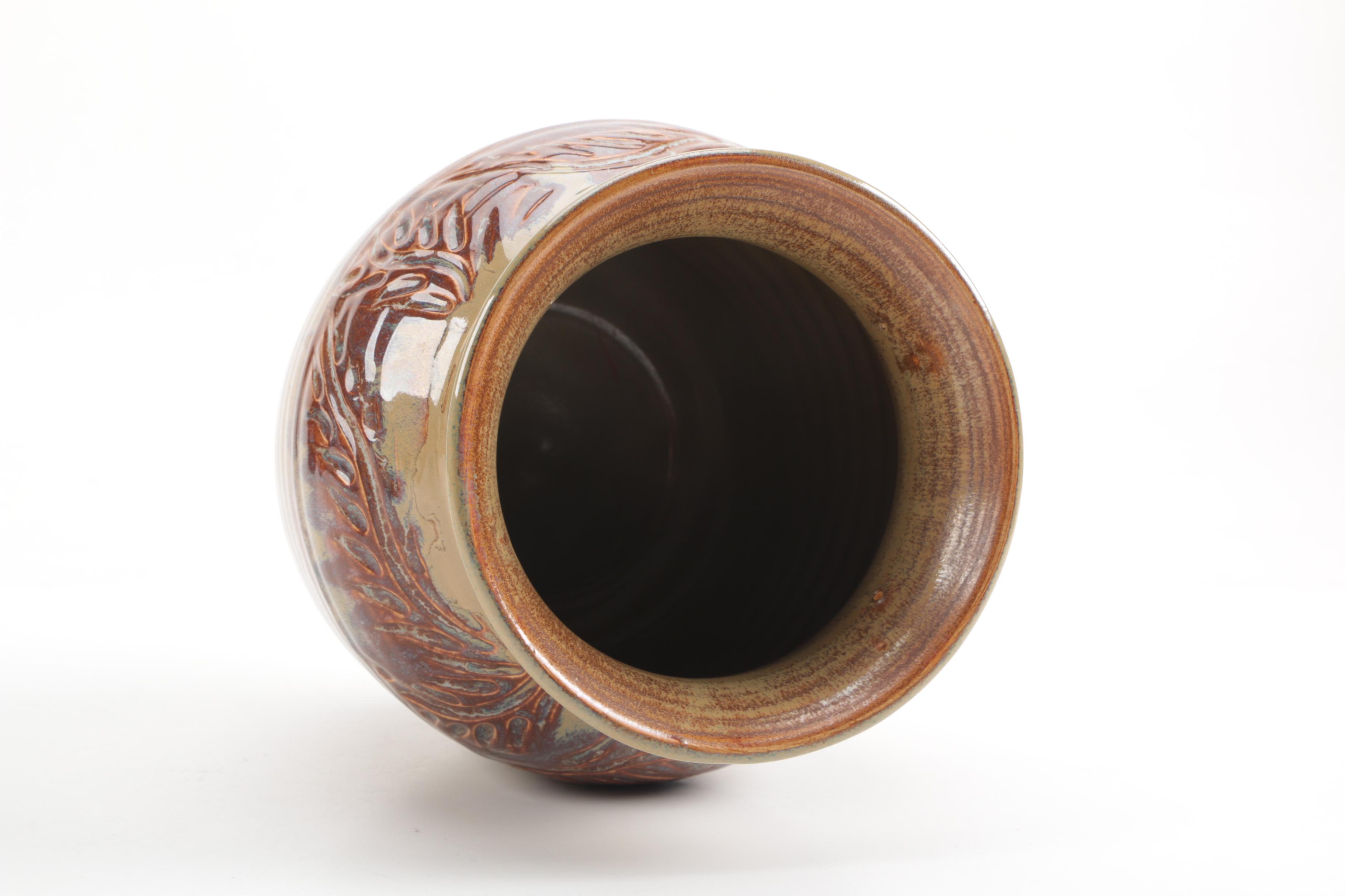 Collection of Decorative Pottery Vases