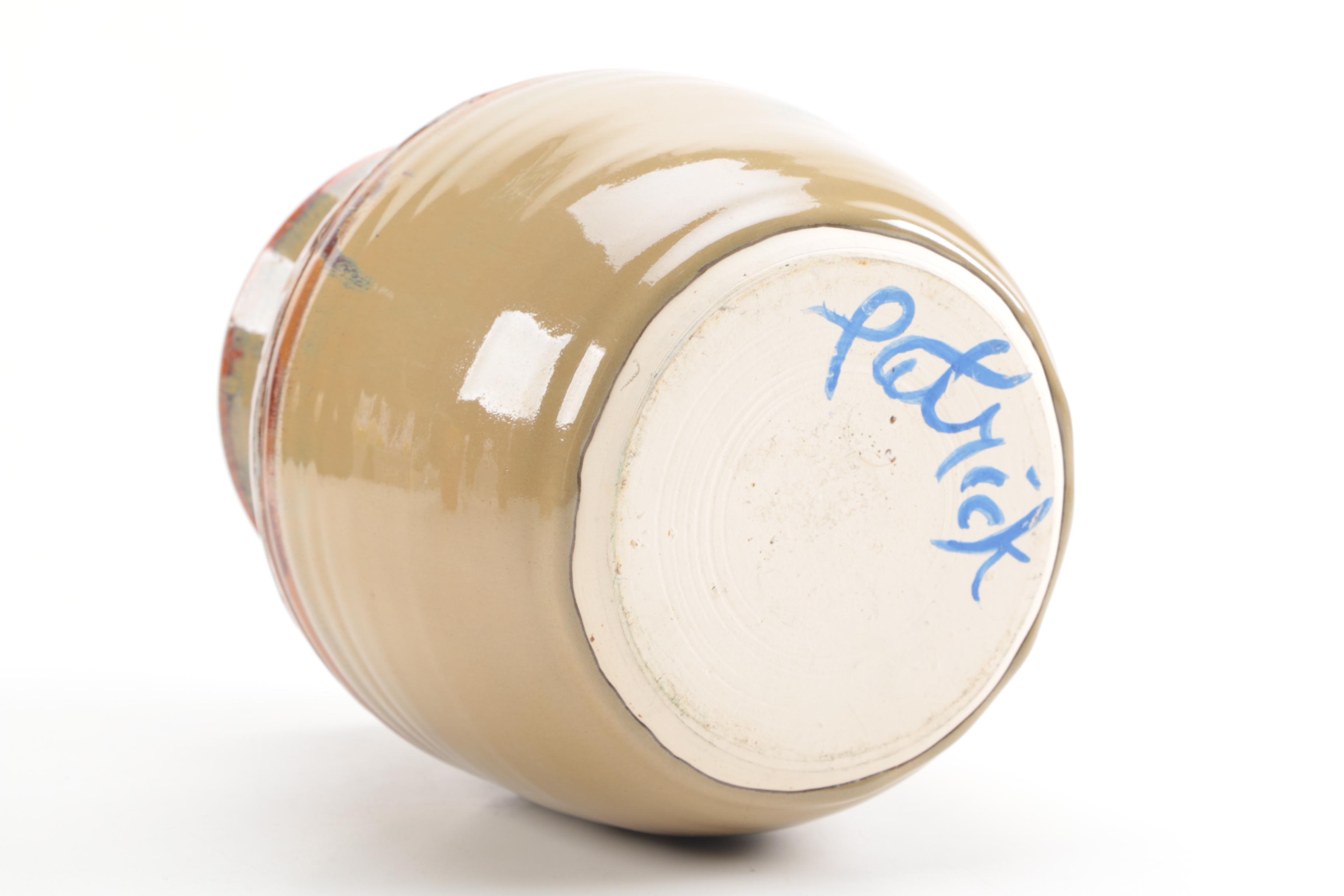 Collection of Decorative Pottery Vases