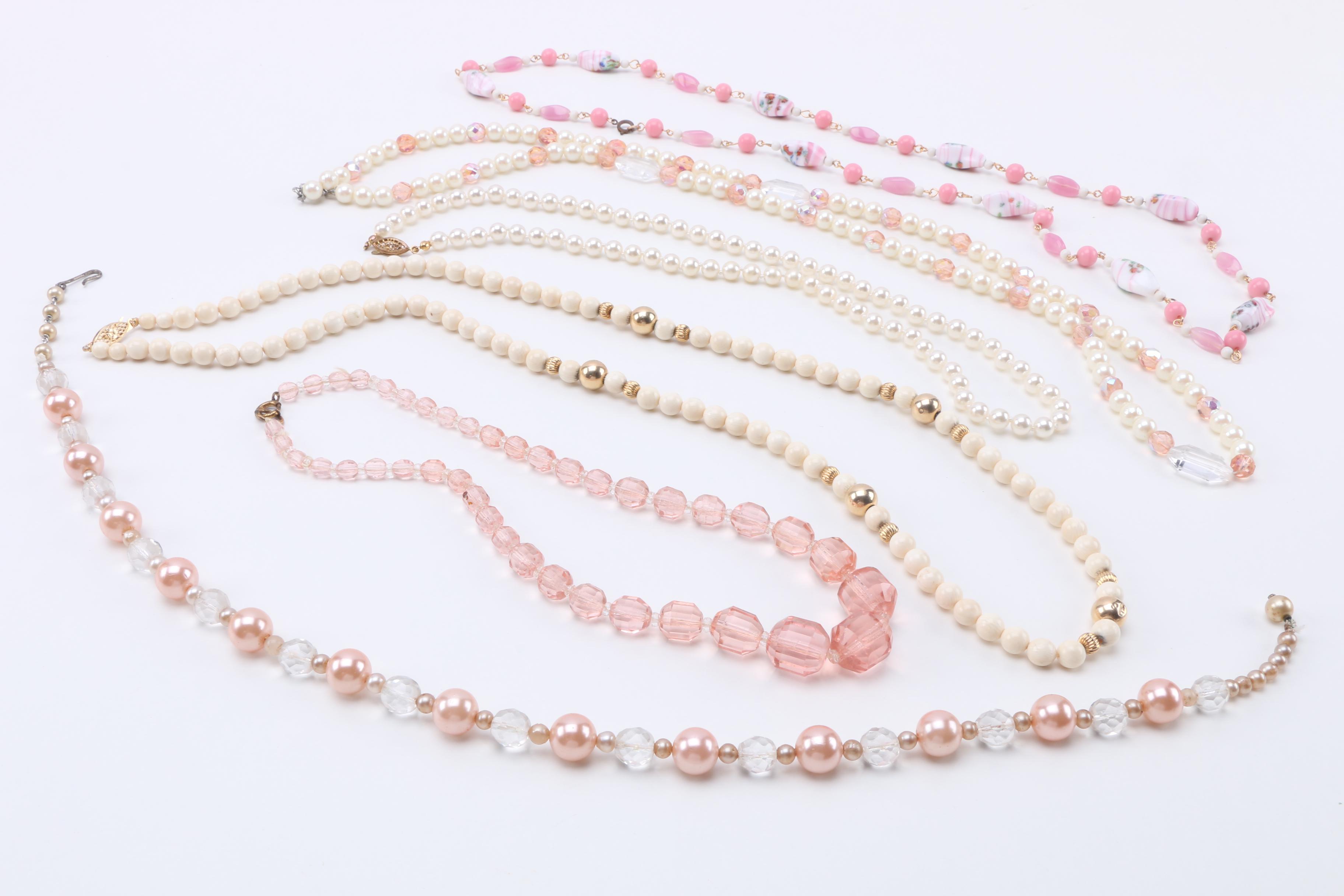 Vintage Beaded and Colorful Costume Jewelry