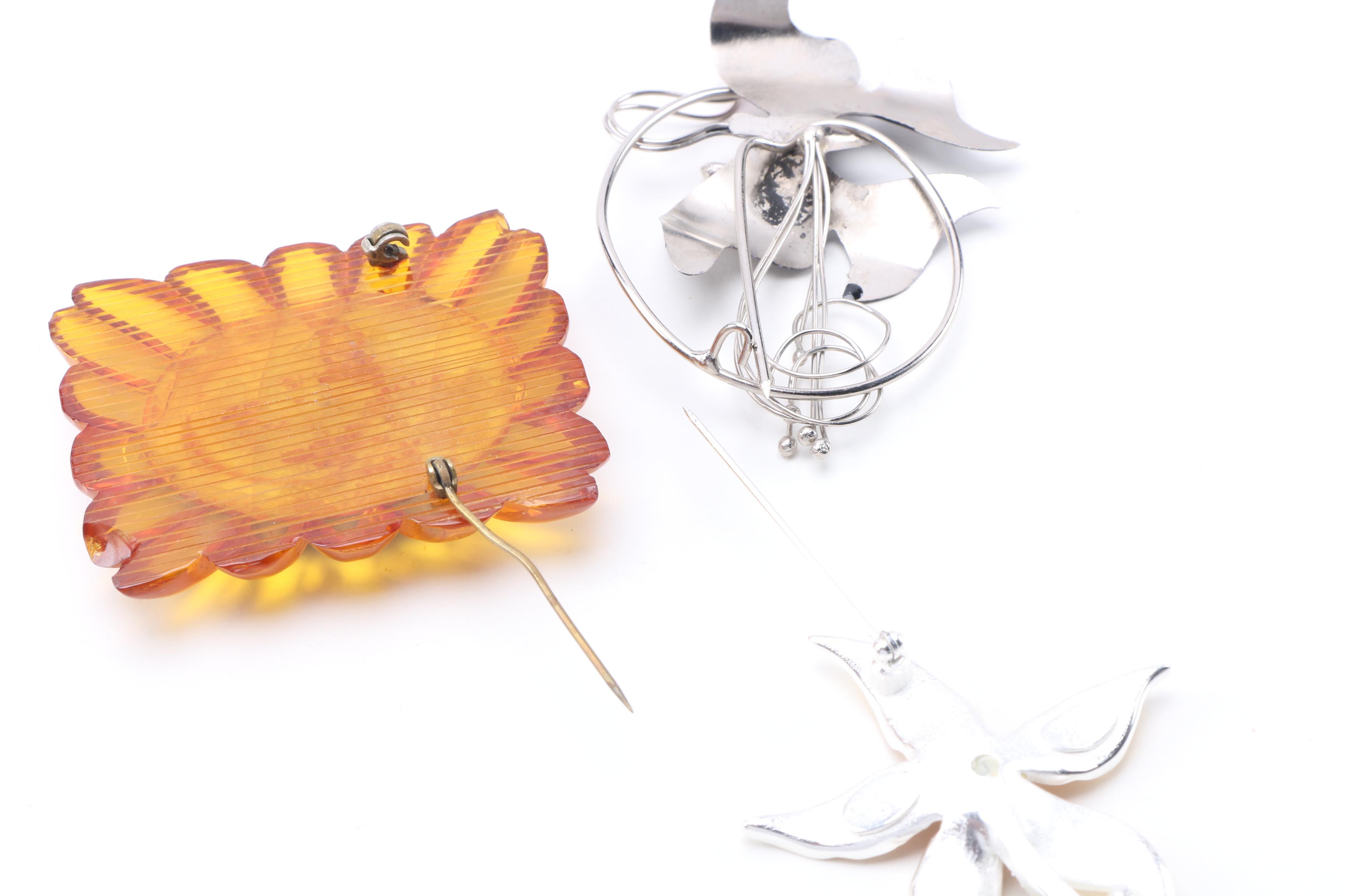 Costume Jewelry Including Amethyst Bead Bracelet