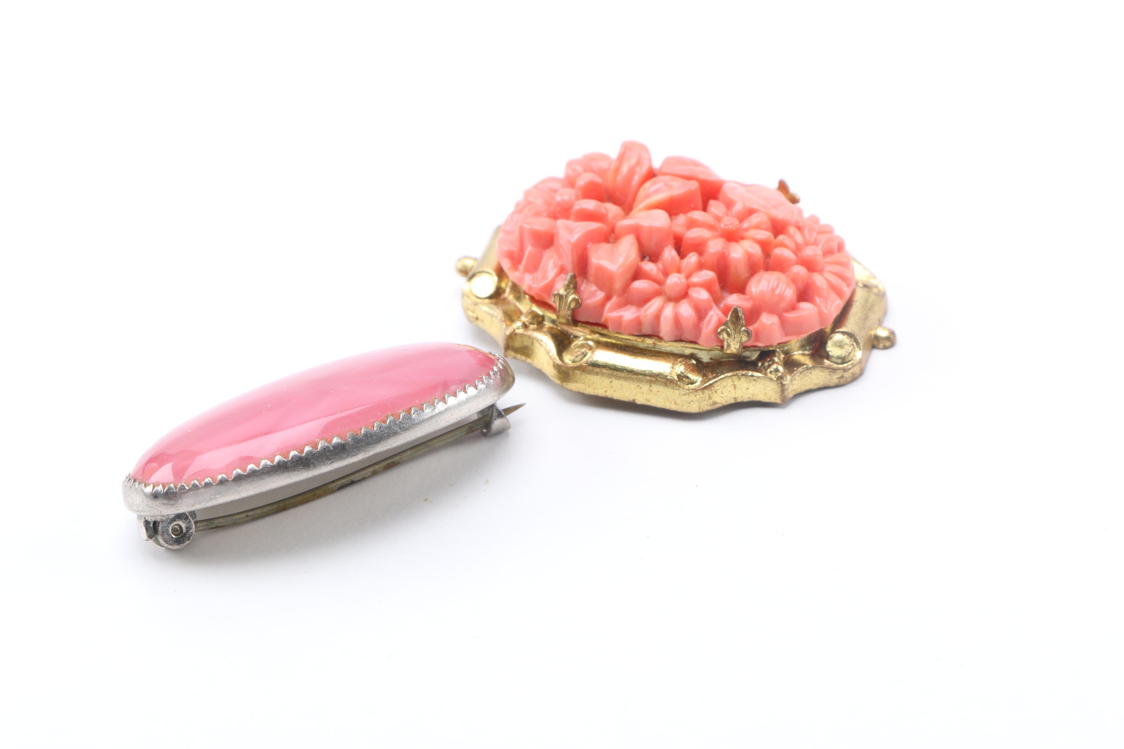 Costume Jewelry Including Amethyst Bead Bracelet