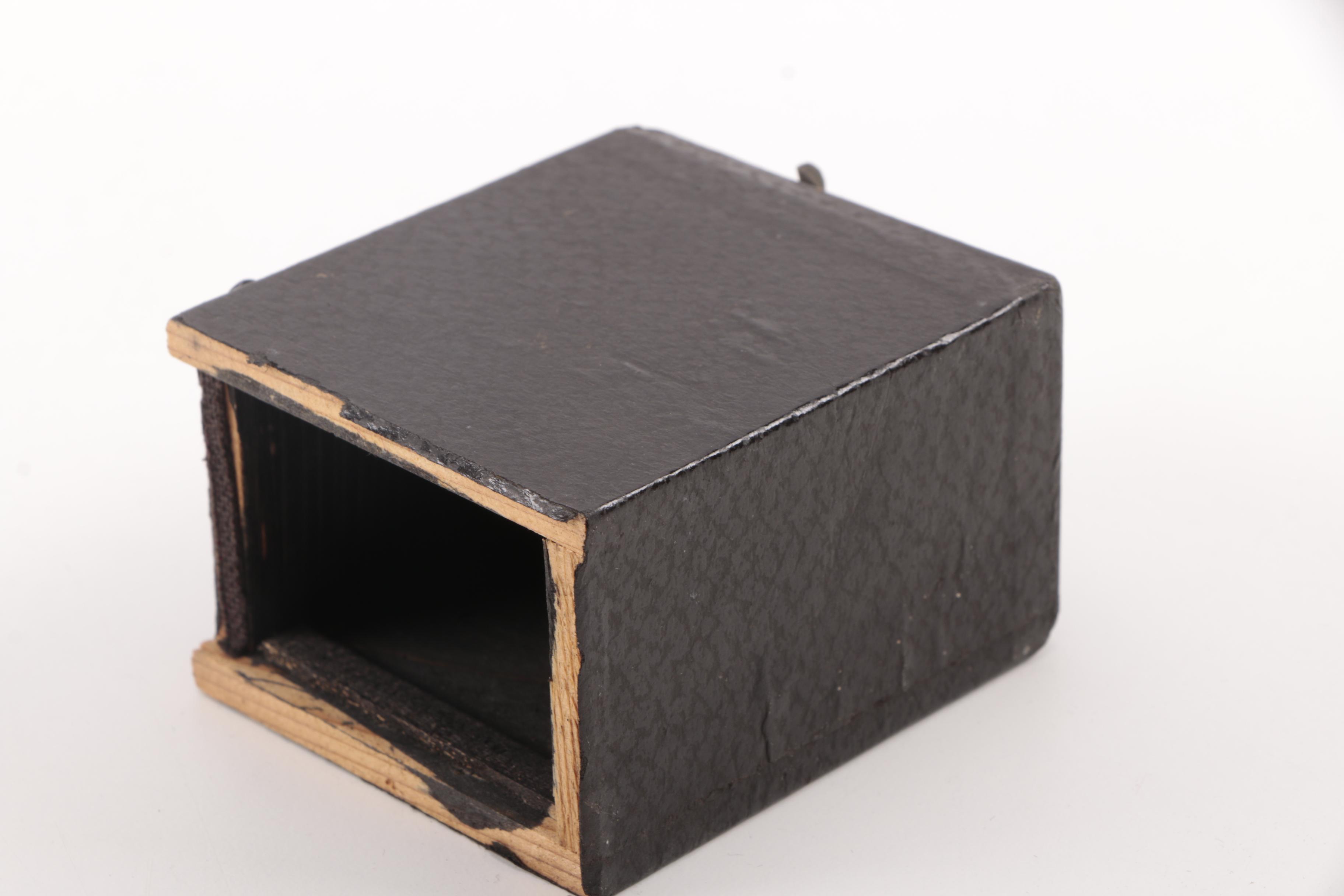 Lock Box With Assorted Memorabilia Including Military Mascot by Inter-Collegiate Press