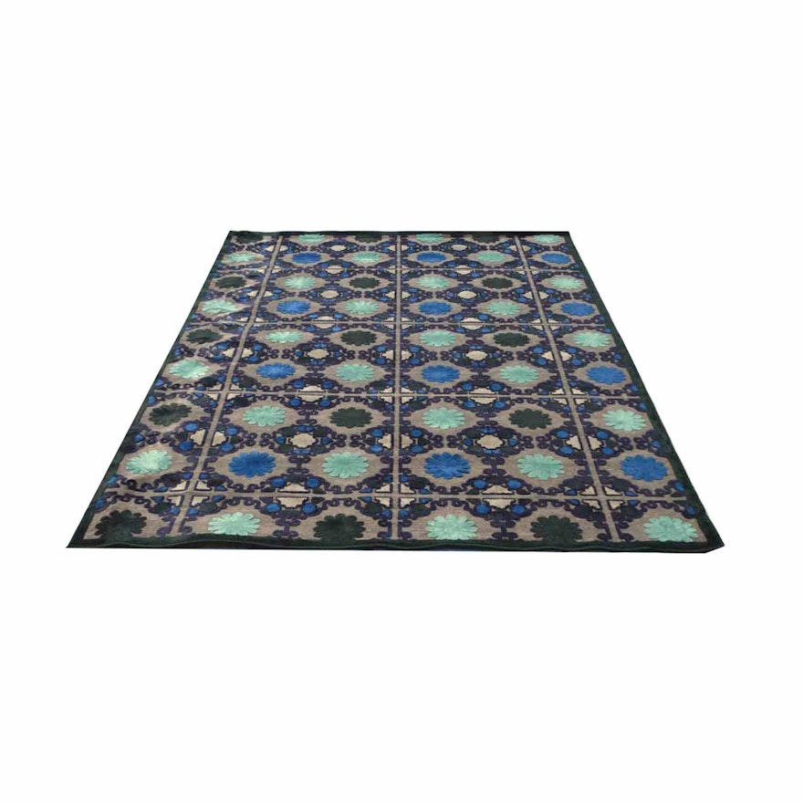 Power-Loomed Feizy "Saphir Callo" Art Silk Area Rug