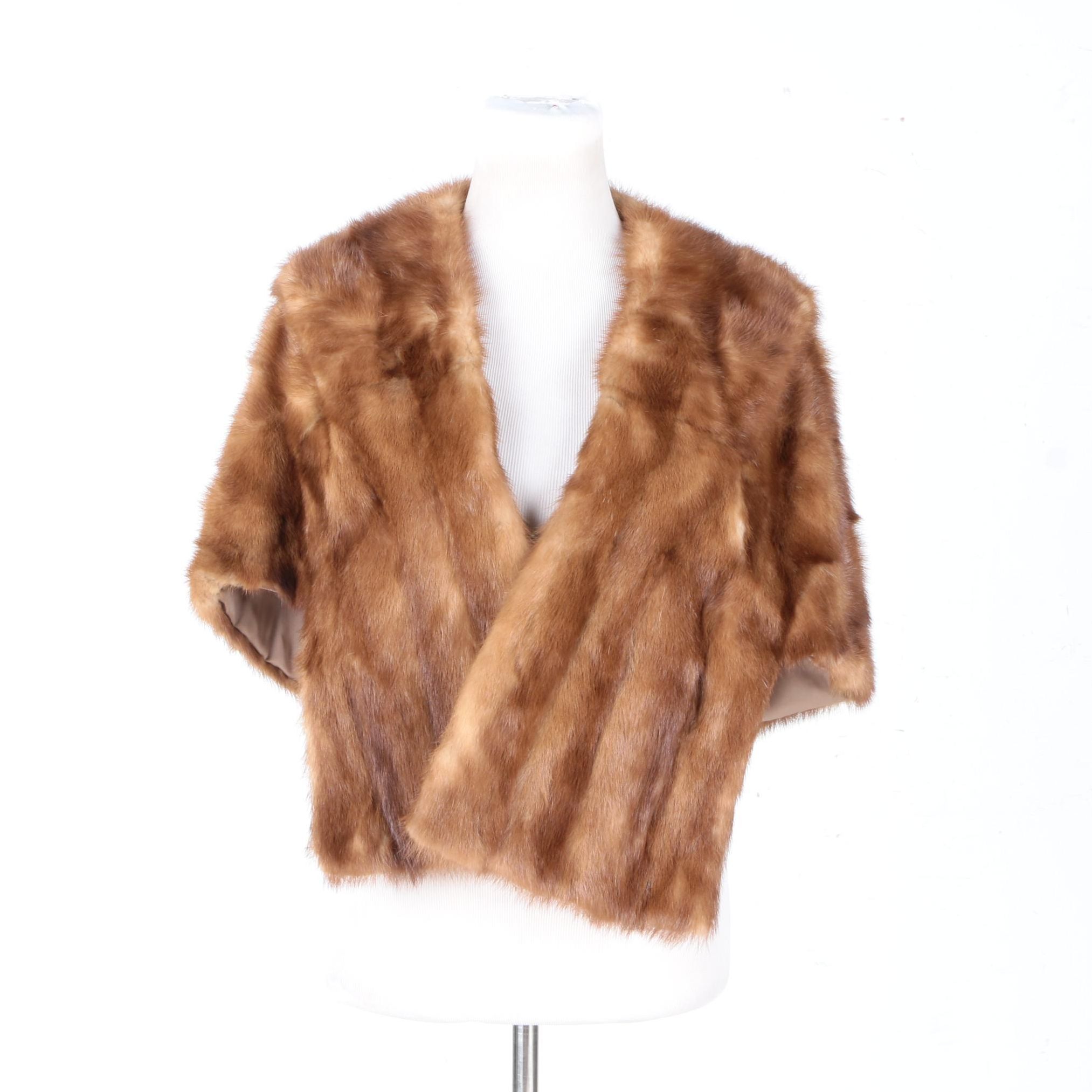Mink Fur Stole
