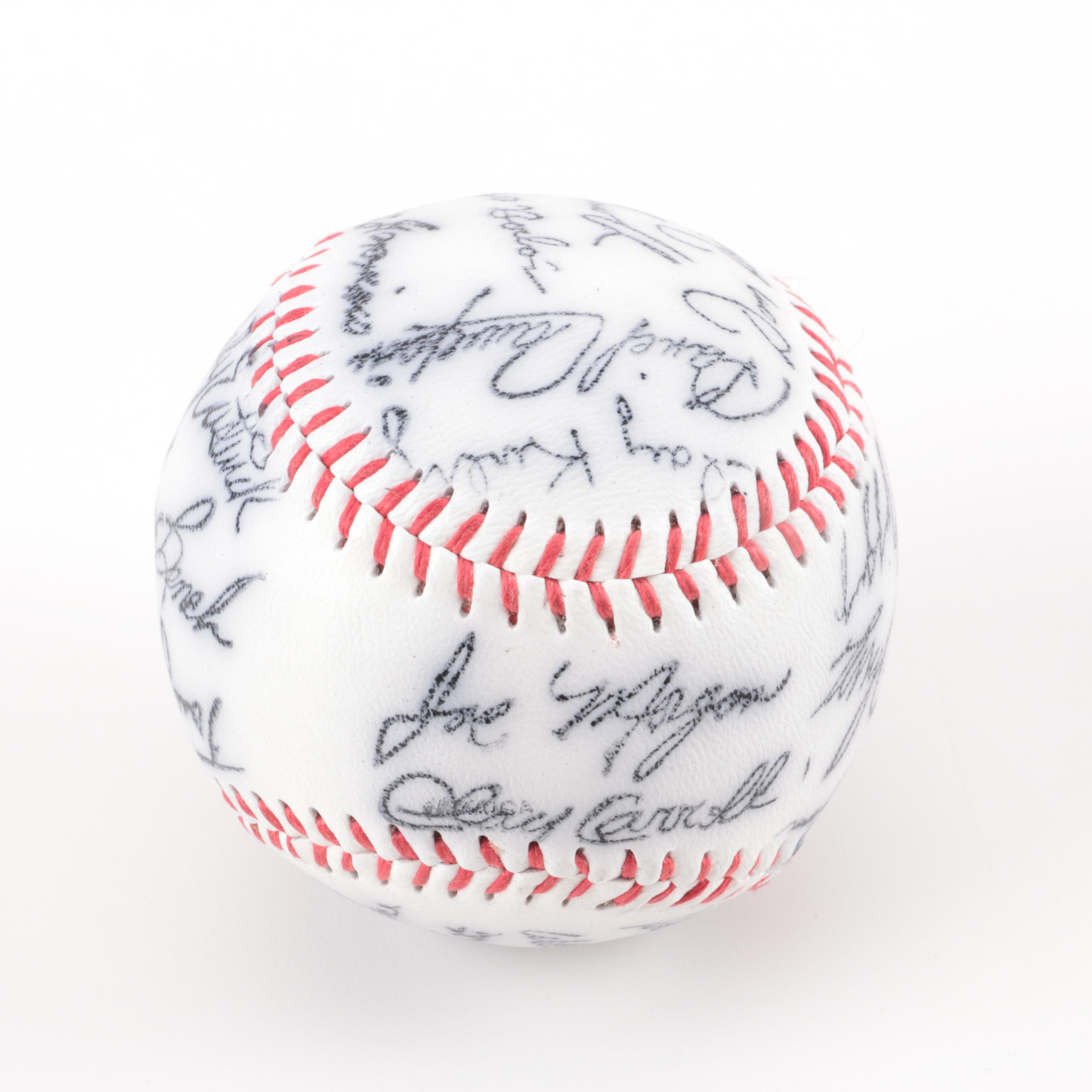 Assorted Autographed Baseballs