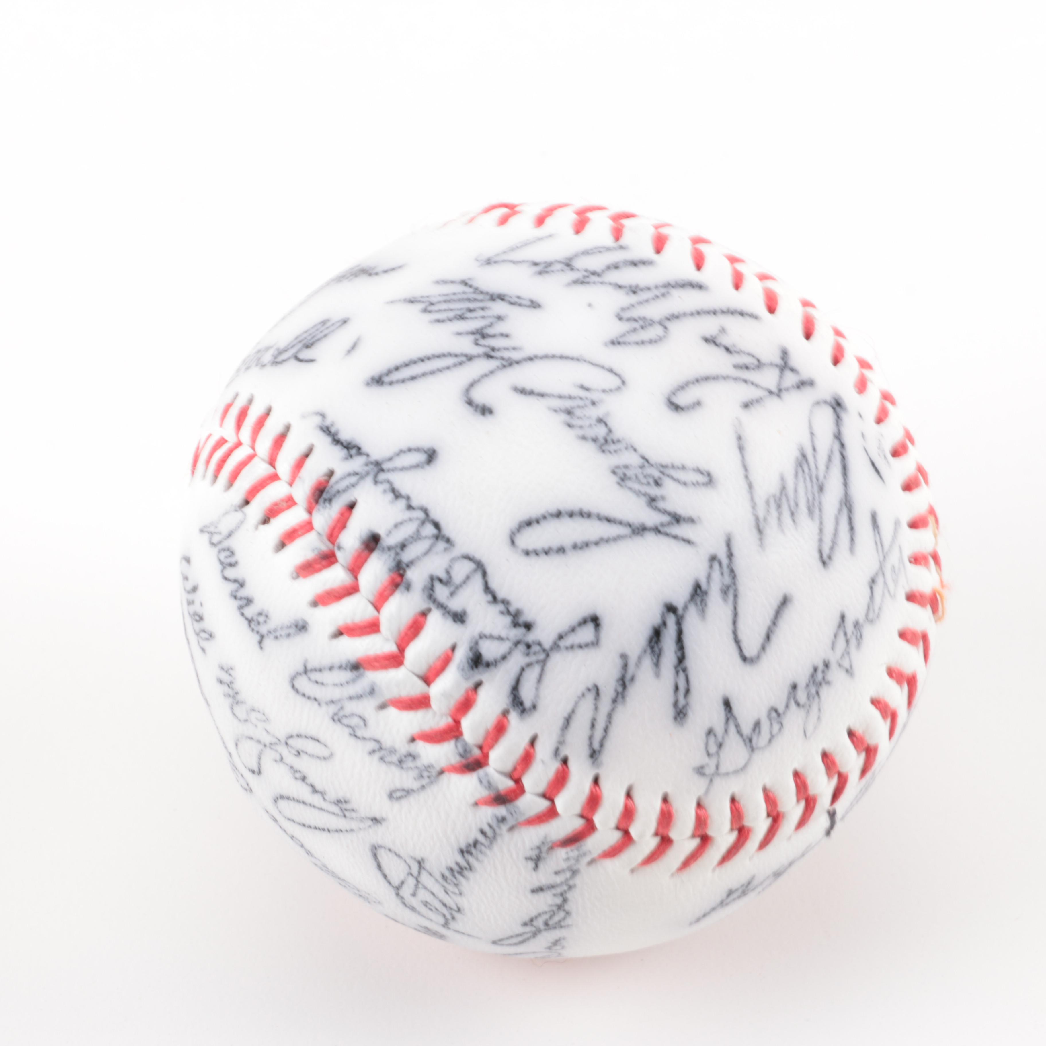 Assorted Autographed Baseballs
