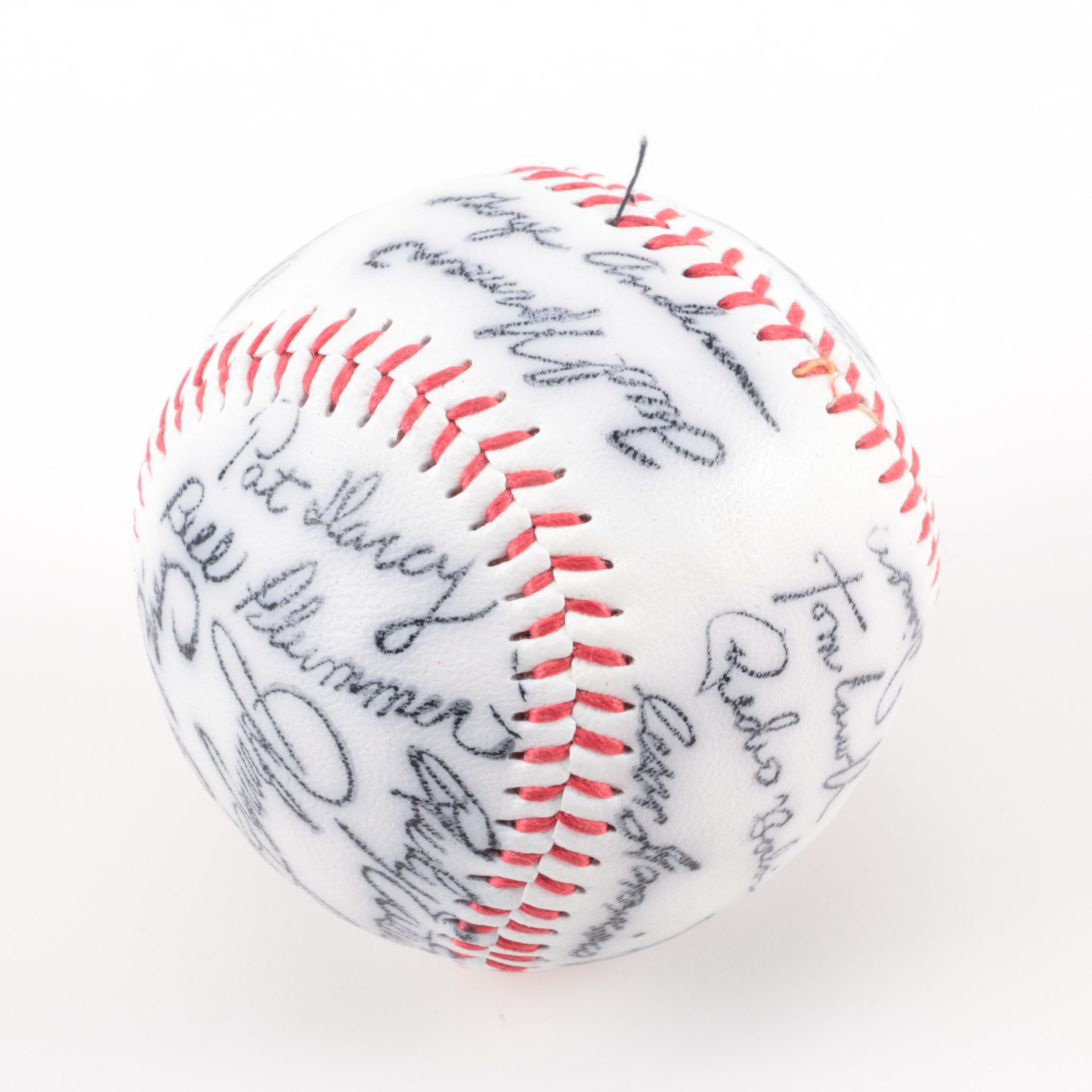 Assorted Autographed Baseballs
