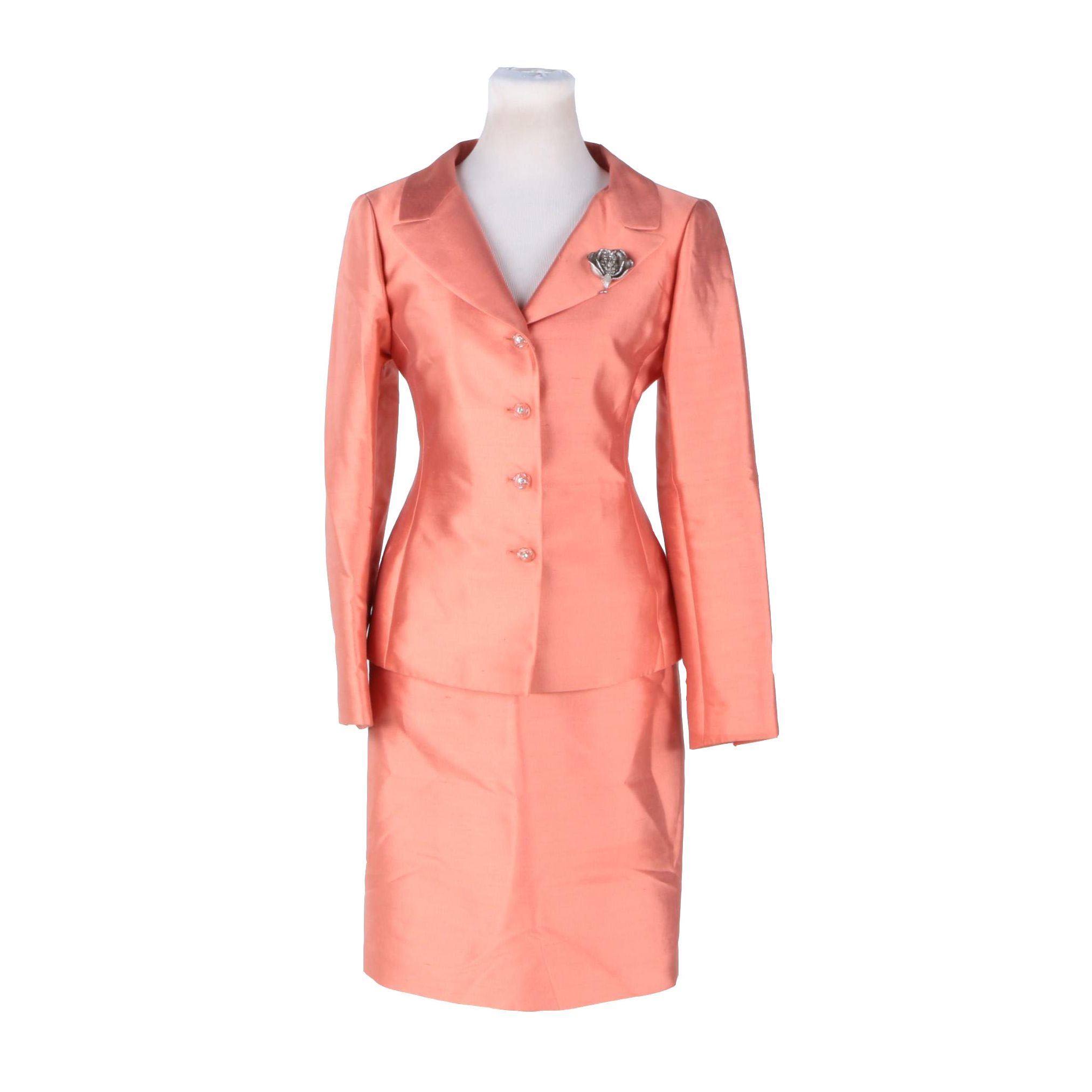 Lillie Rubin Silk and Wool Blend Suit