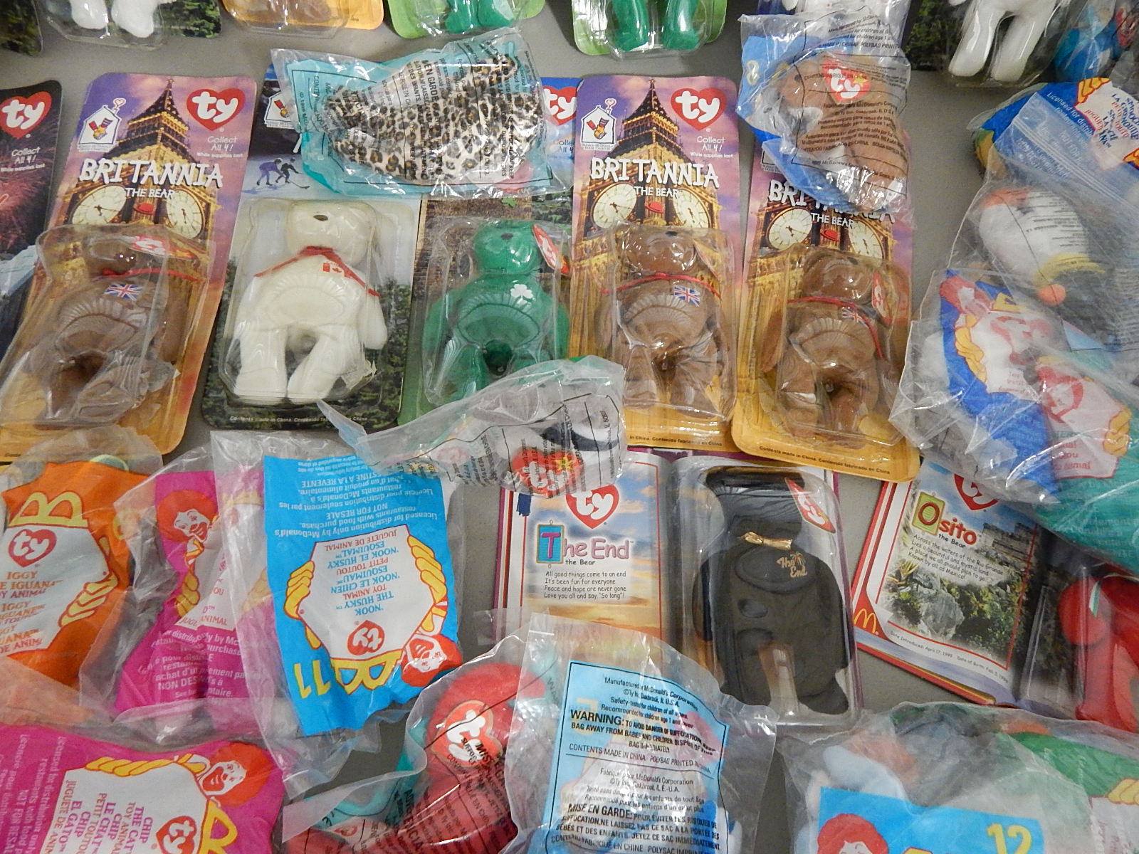 McDonalds Ty Mini Beanie Babies