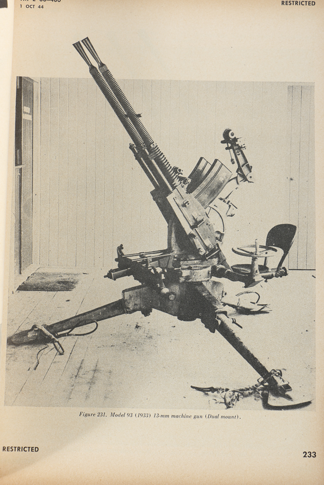 War Department "Handbook On Japanese Military Forces"