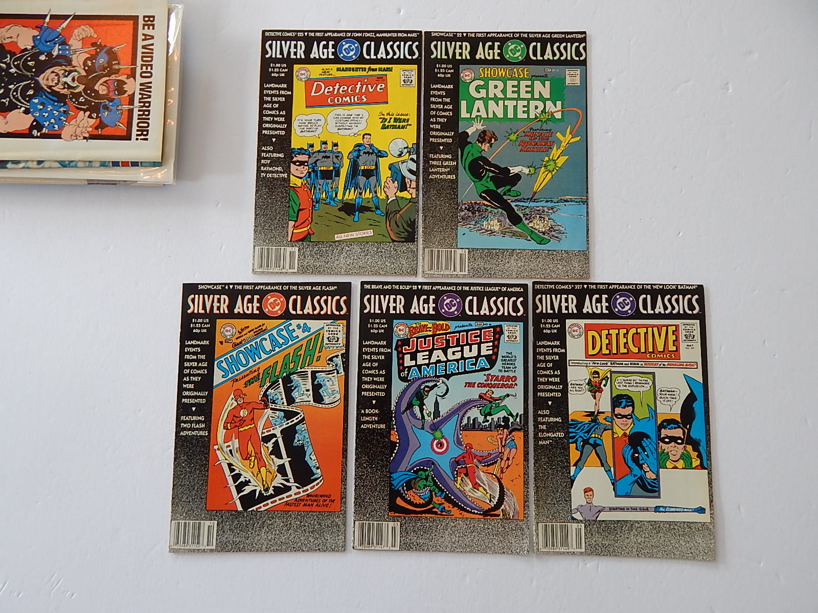 1990s DC Comics "Green Lantern" and "Silver Age Classic" Comics