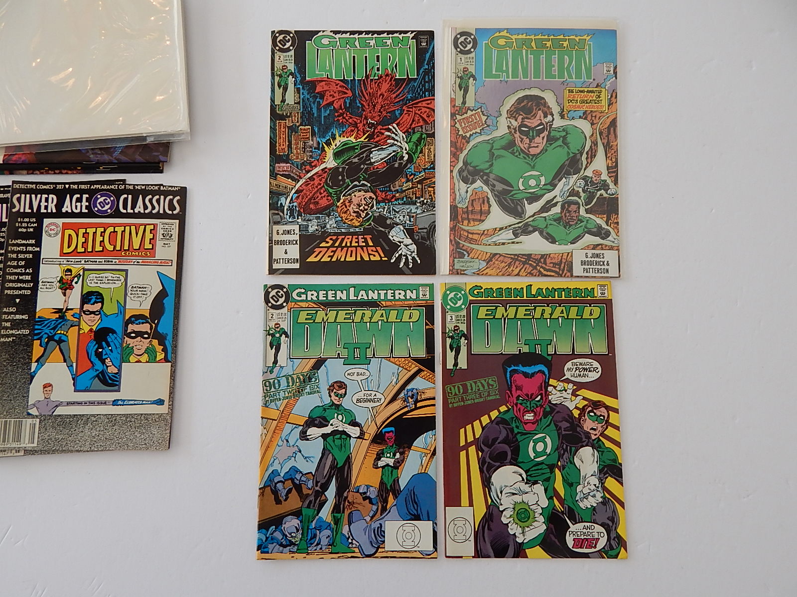 1990s DC Comics "Green Lantern" and "Silver Age Classic" Comics
