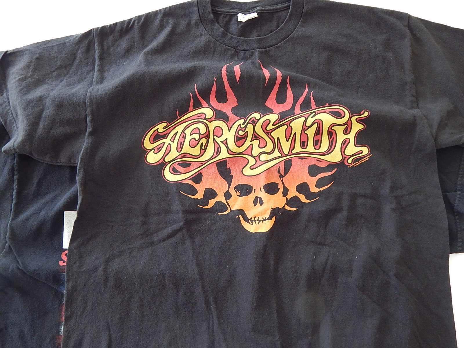 Vintage Rock Band TShirts with Kid Rock and Aerosmith