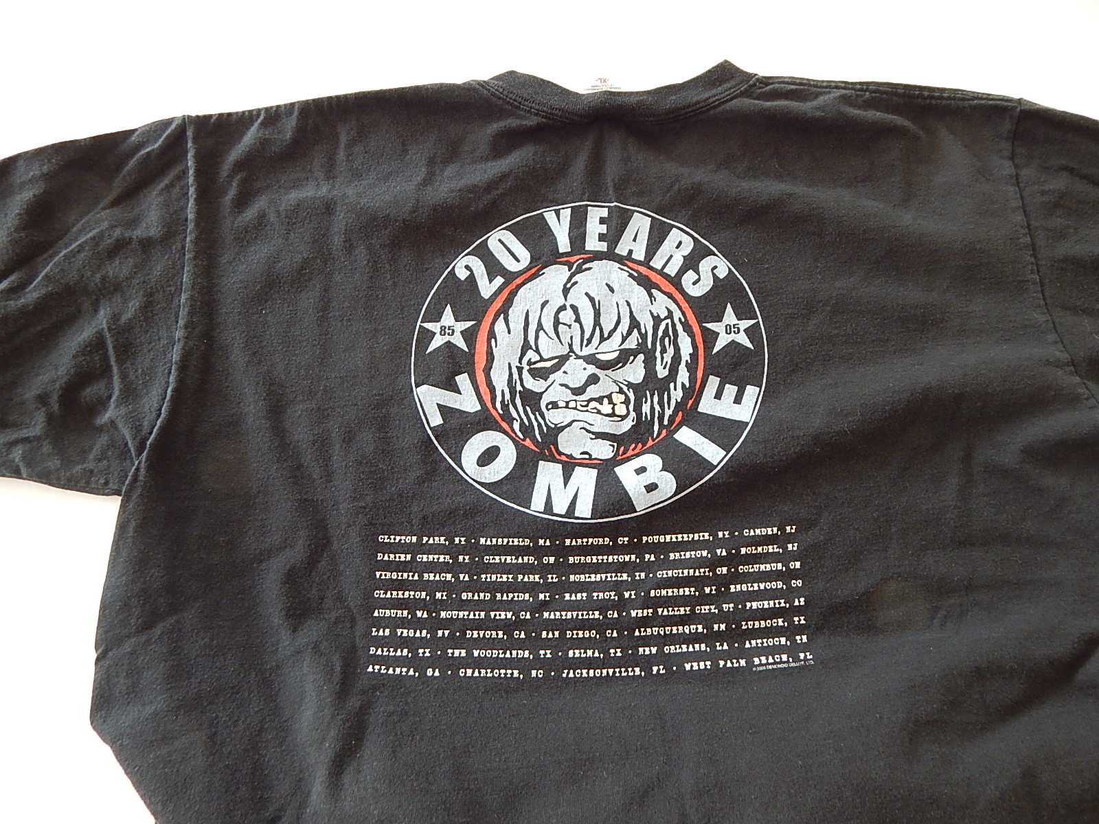 Vintage Rock Band TShirts w/ Godsmack, Metallica, Rush