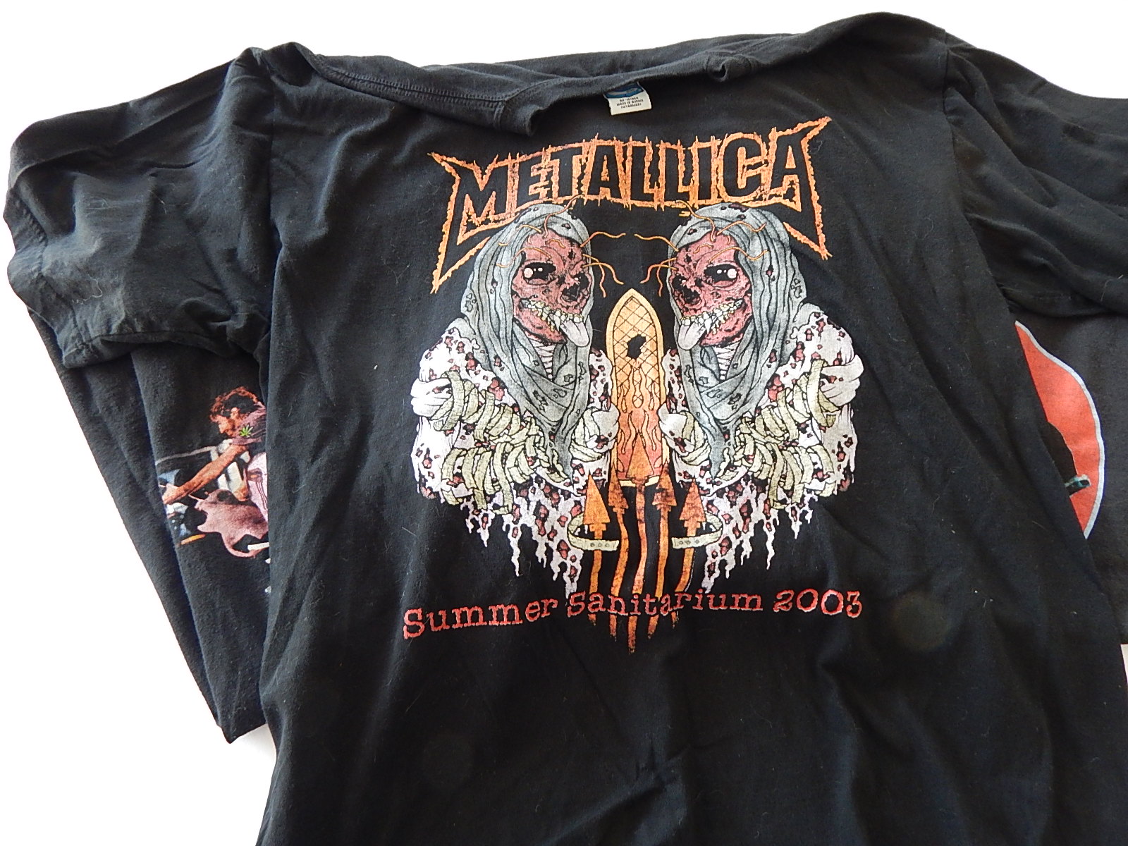 Vintage Rock Band TShirts w/ Godsmack, Metallica, Rush