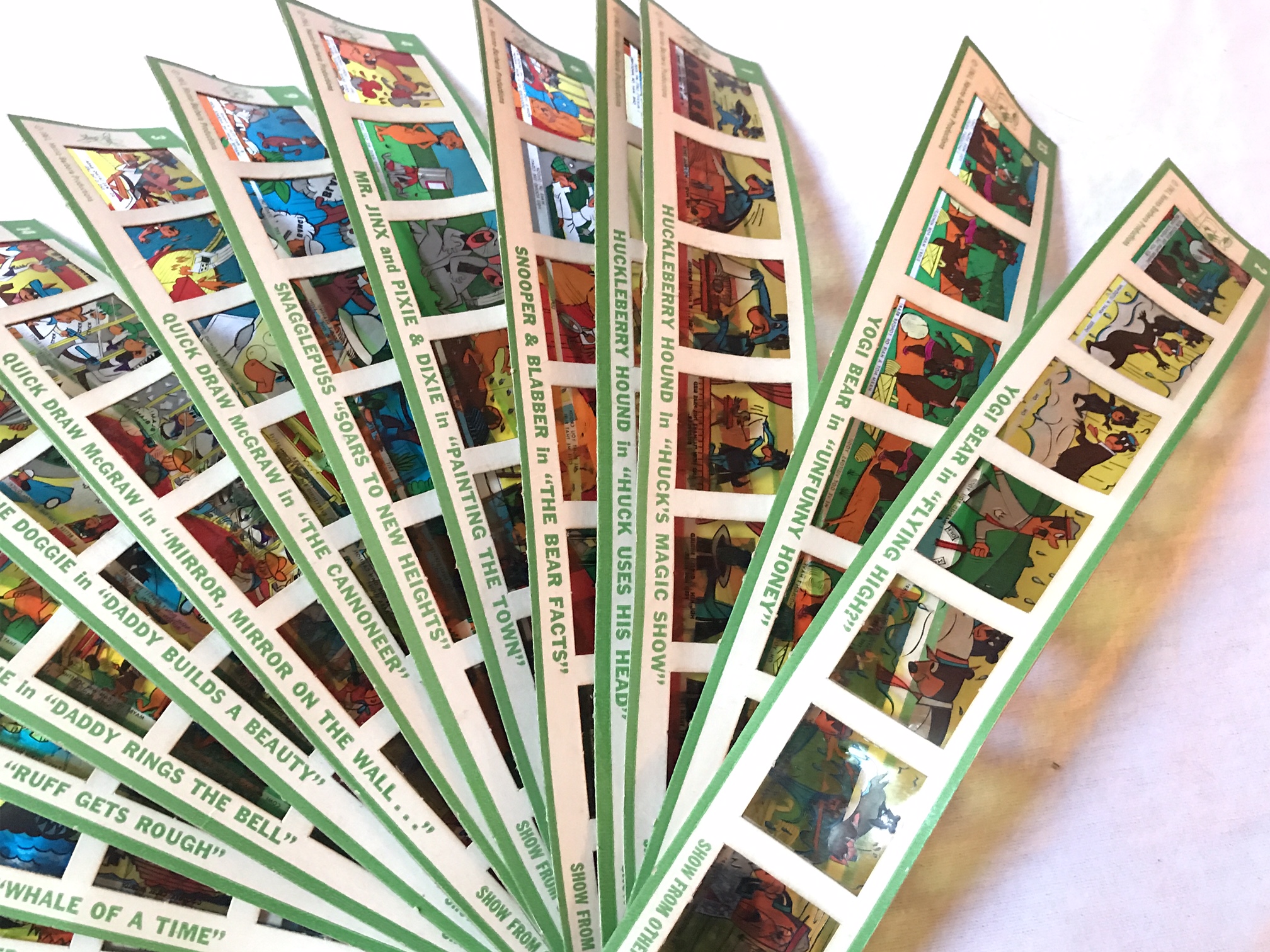 1960's Hanna-Barbera Cartoon Projection Slides