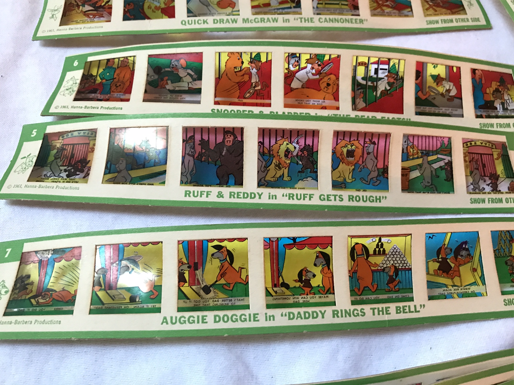 1960's Hanna-Barbera Cartoon Projection Slides