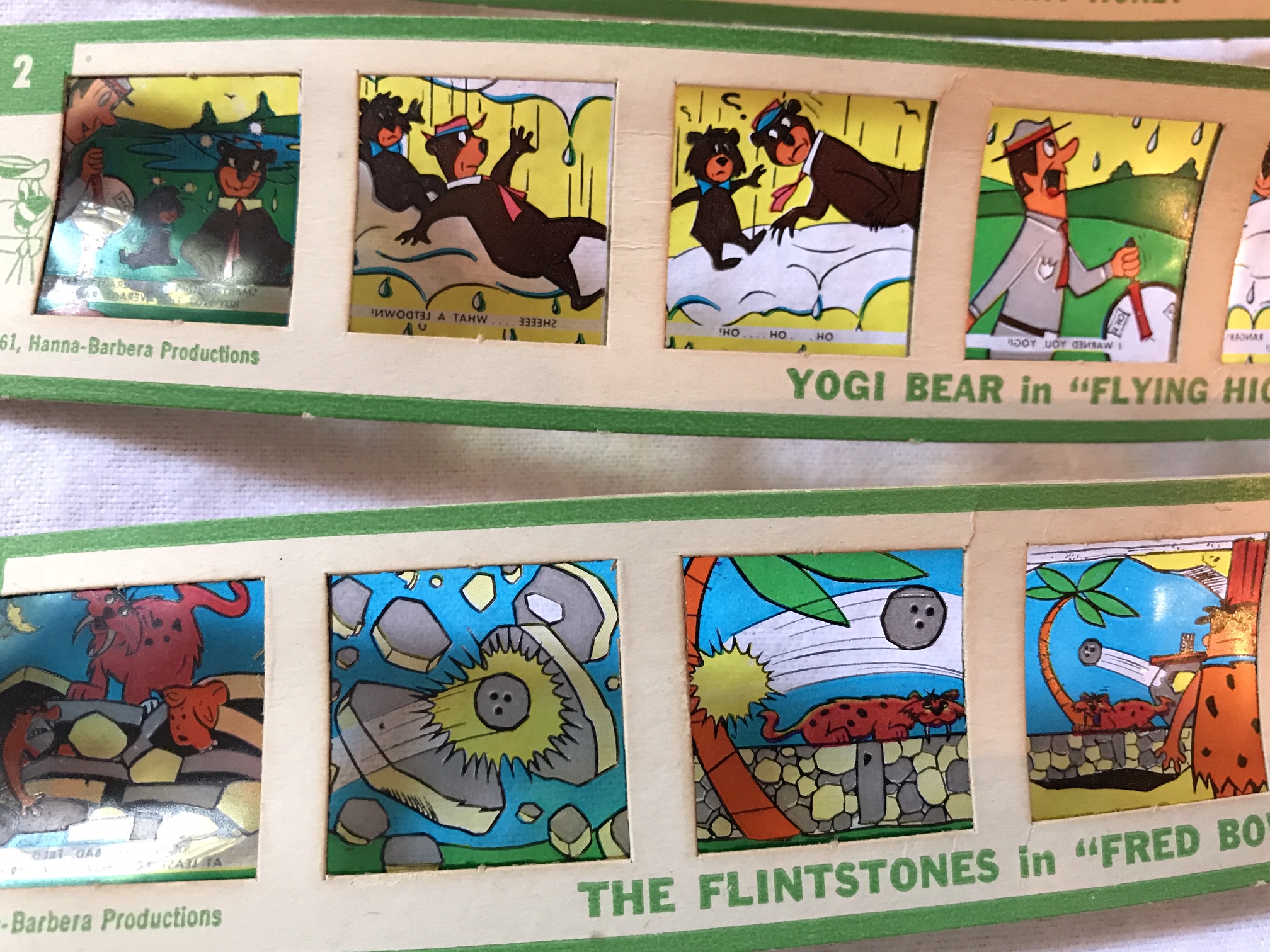 1960's Hanna-Barbera Cartoon Projection Slides