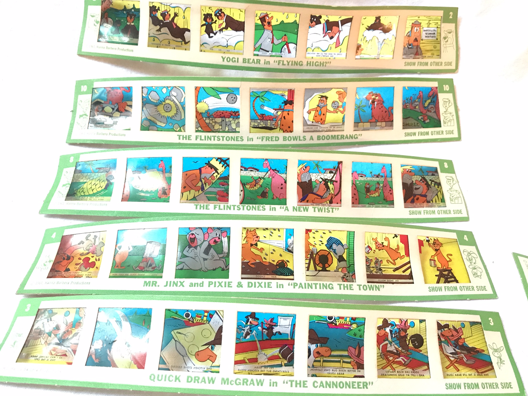 1960's Hanna-Barbera Cartoon Projection Slides