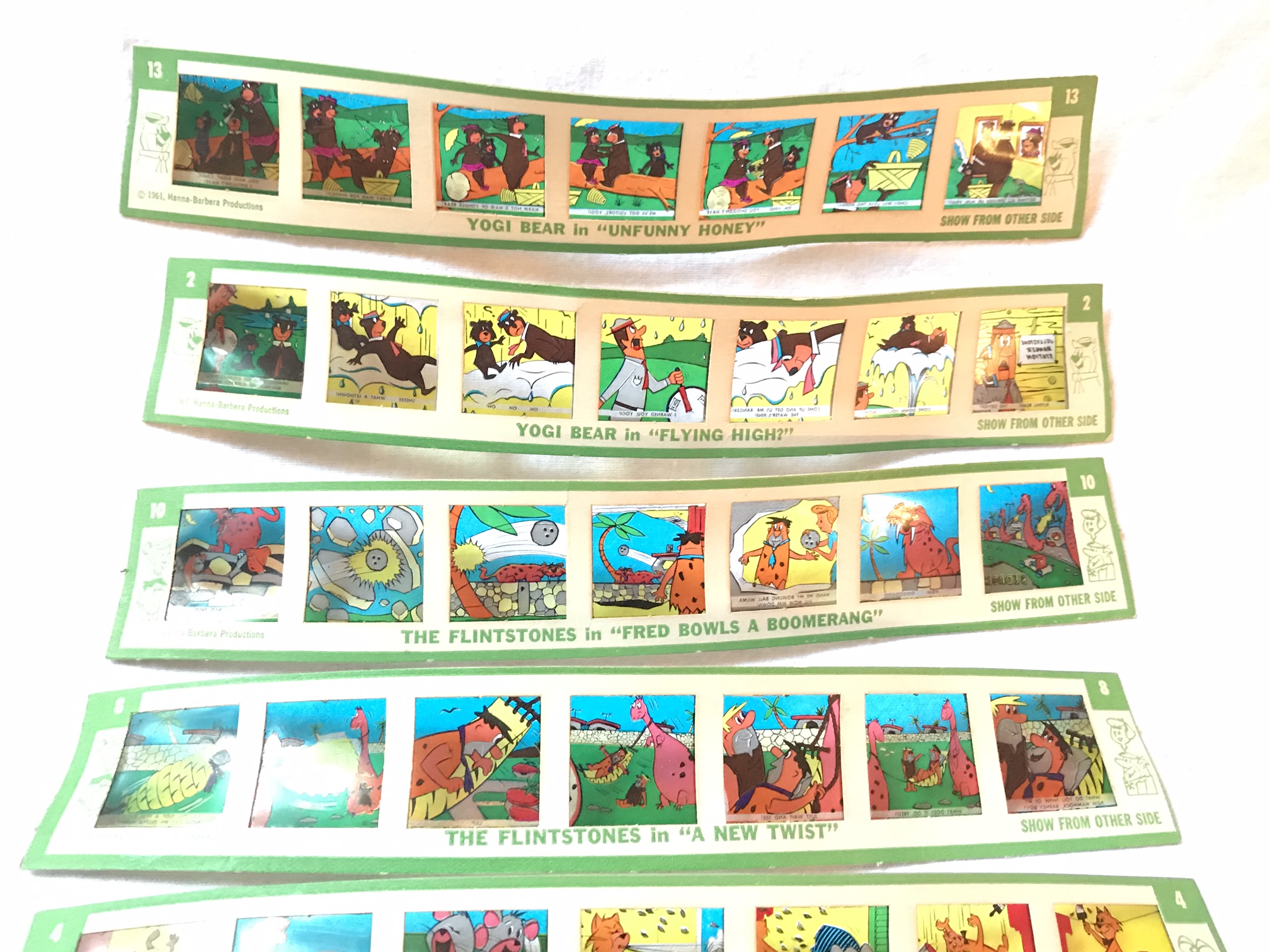 1960's Hanna-Barbera Cartoon Projection Slides