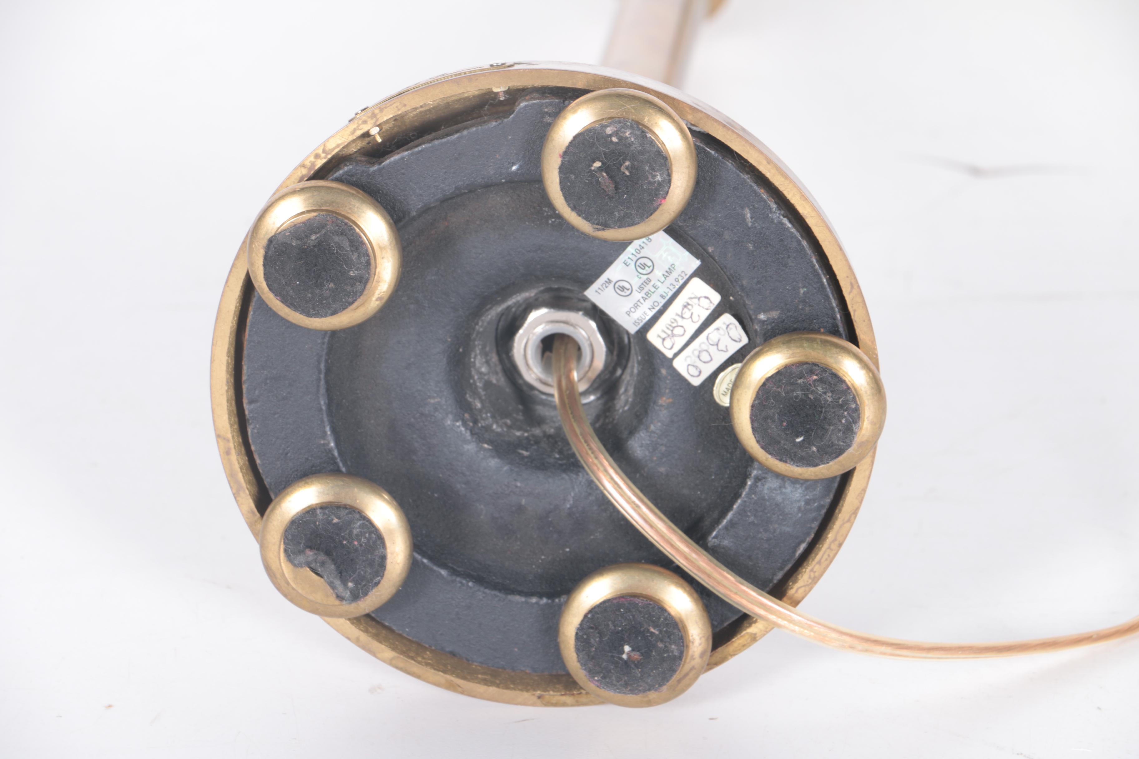 Ralph Lauren Brass Tone Desk Lamp