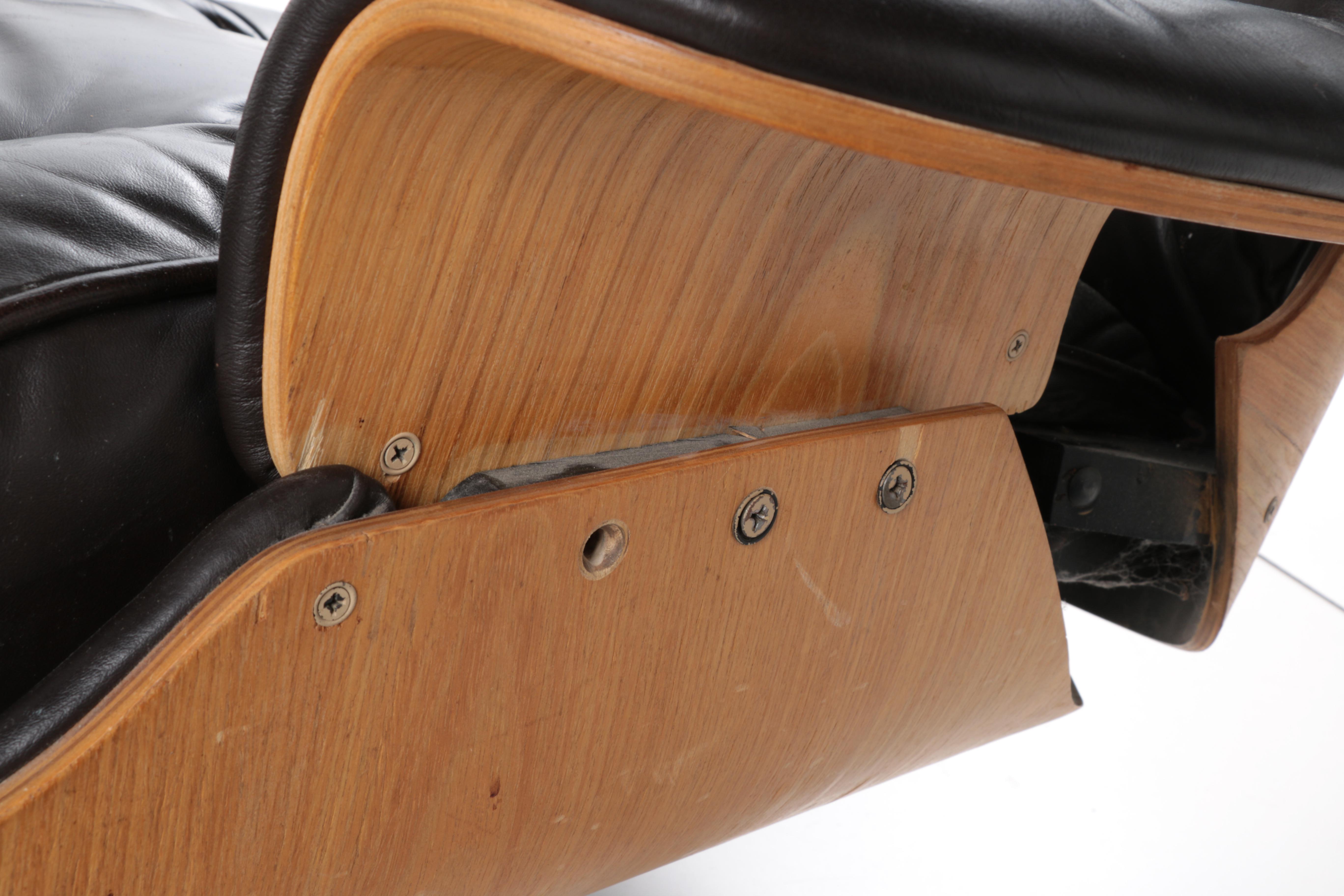 Mid Century Modern Eames Style Reclining Lounge Chair by C.F.A./Plycraft