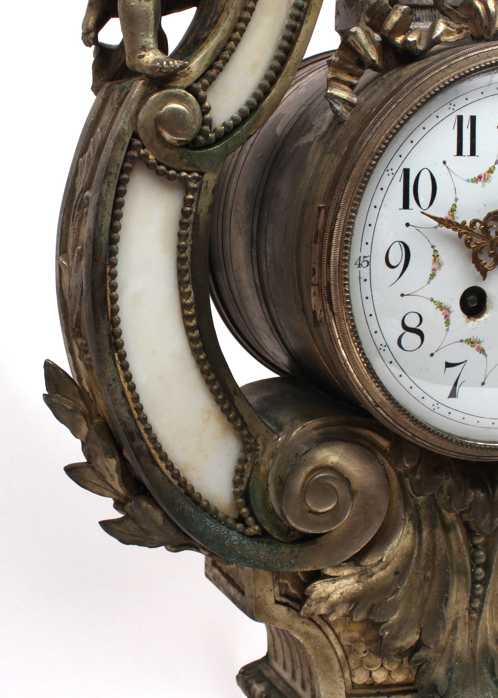 Antique John Wanamaker French Rococo Clock