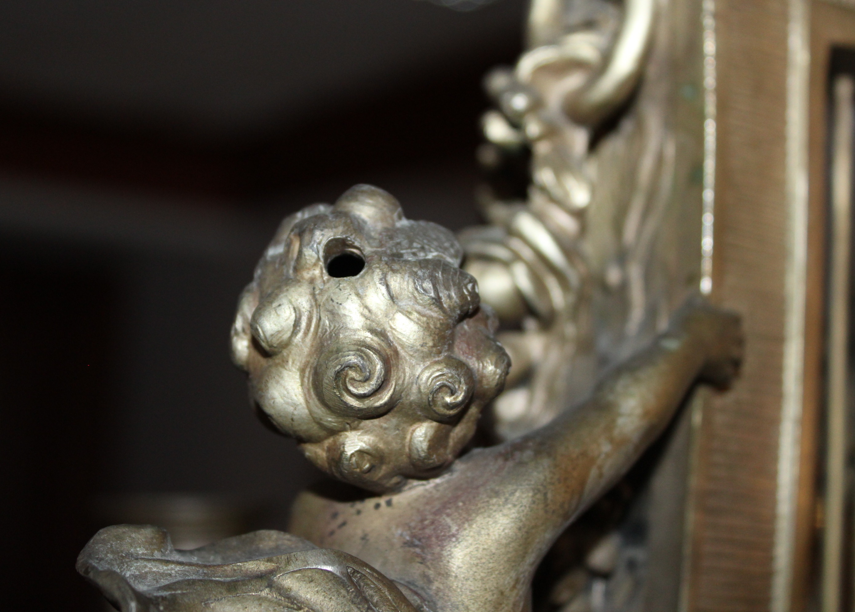 Antique John Wanamaker French Rococo Clock