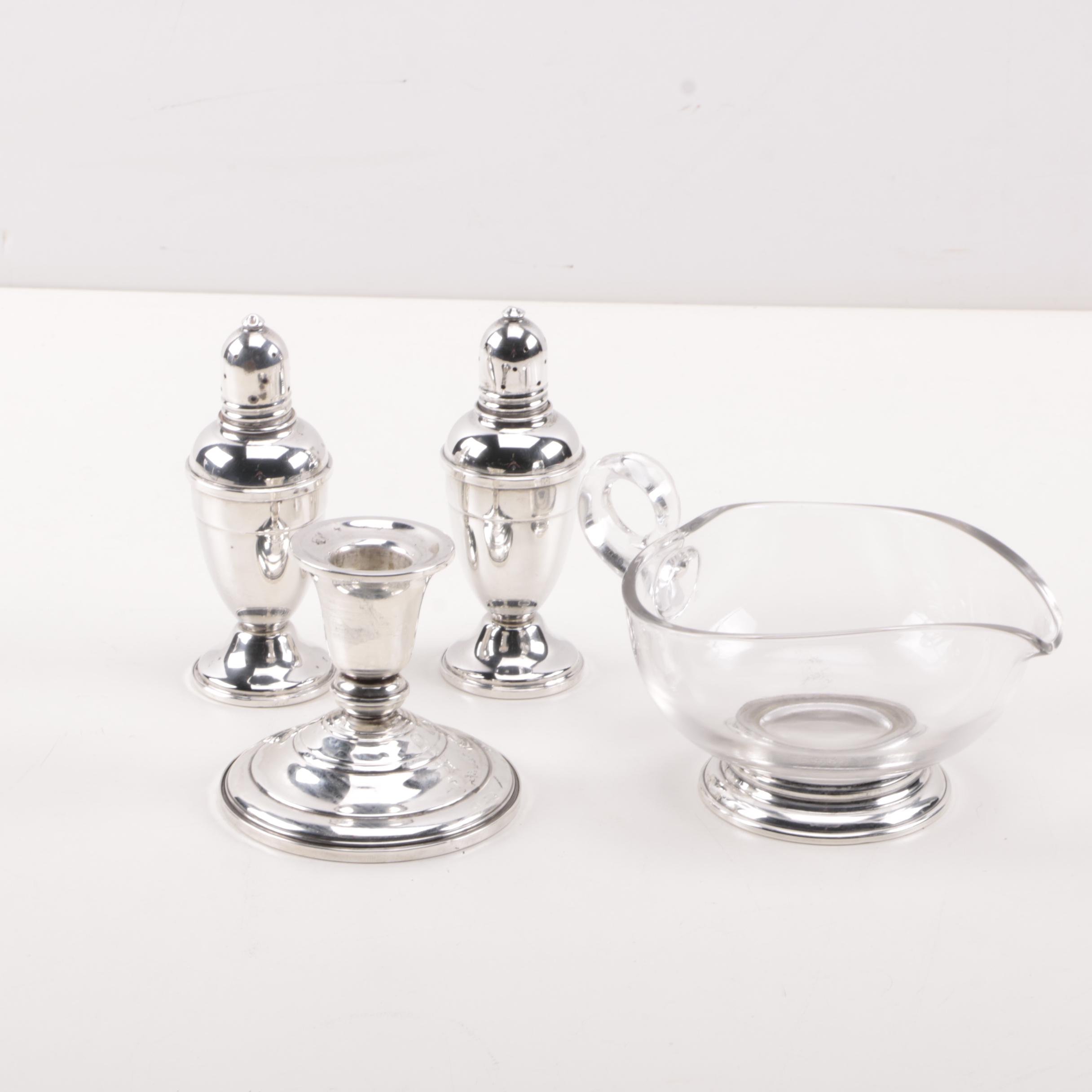 Weighted Sterling Tableware Featuring Frank. M. Whiting & Co.