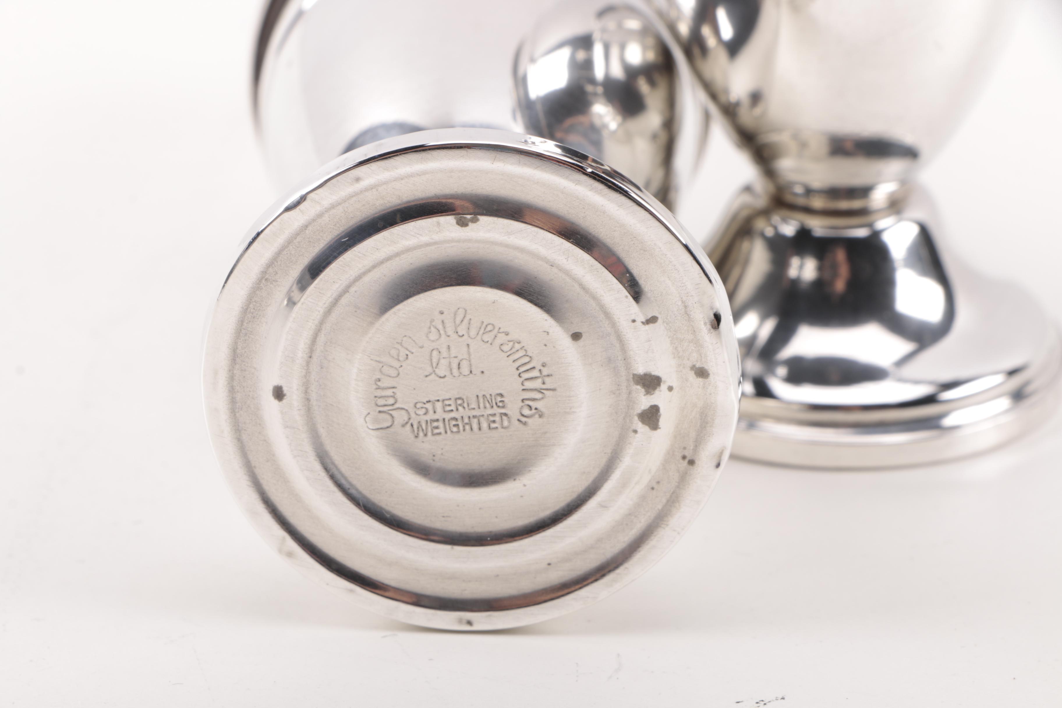 Weighted Sterling Tableware Featuring Frank. M. Whiting & Co.