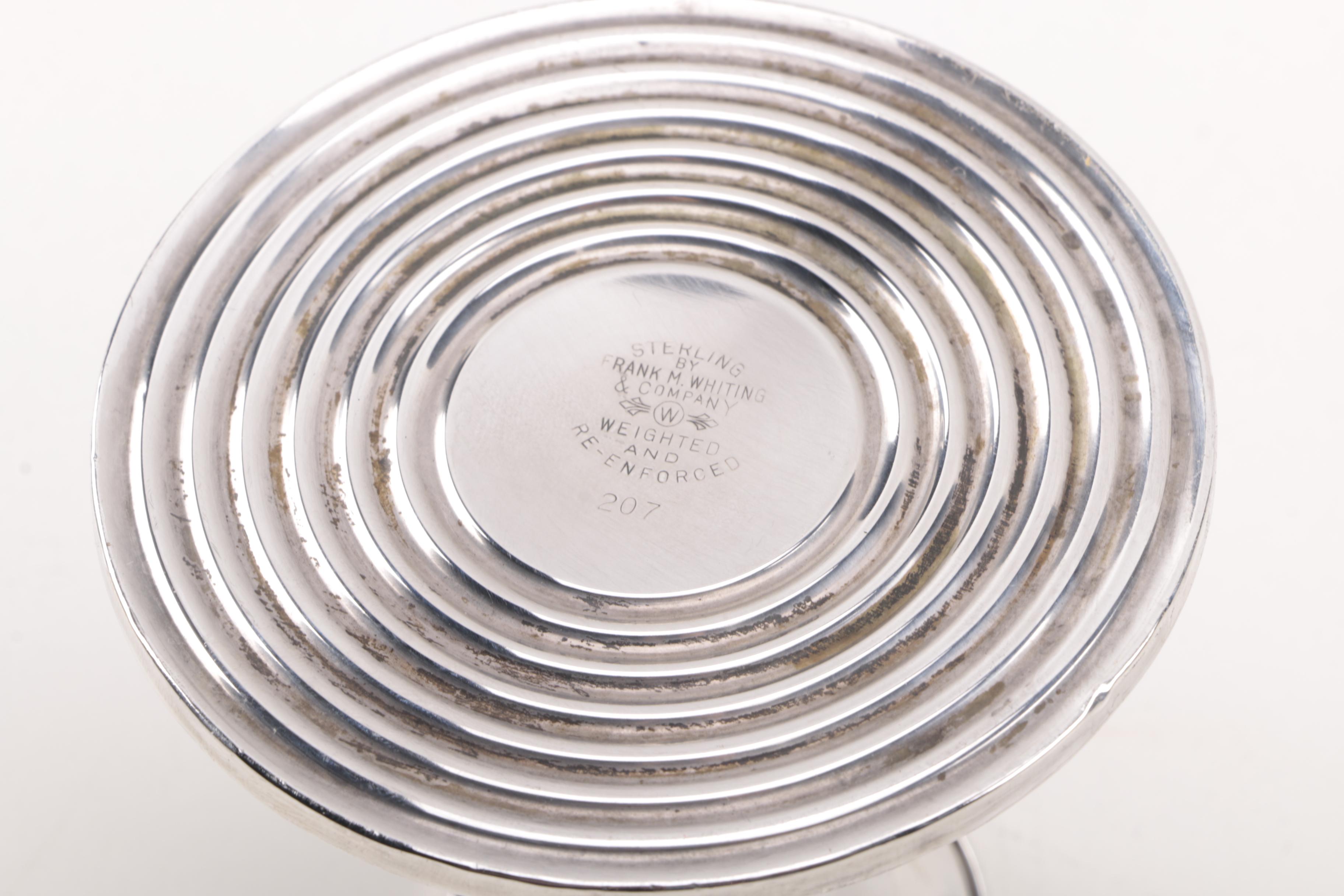 Weighted Sterling Tableware Featuring Frank. M. Whiting & Co.