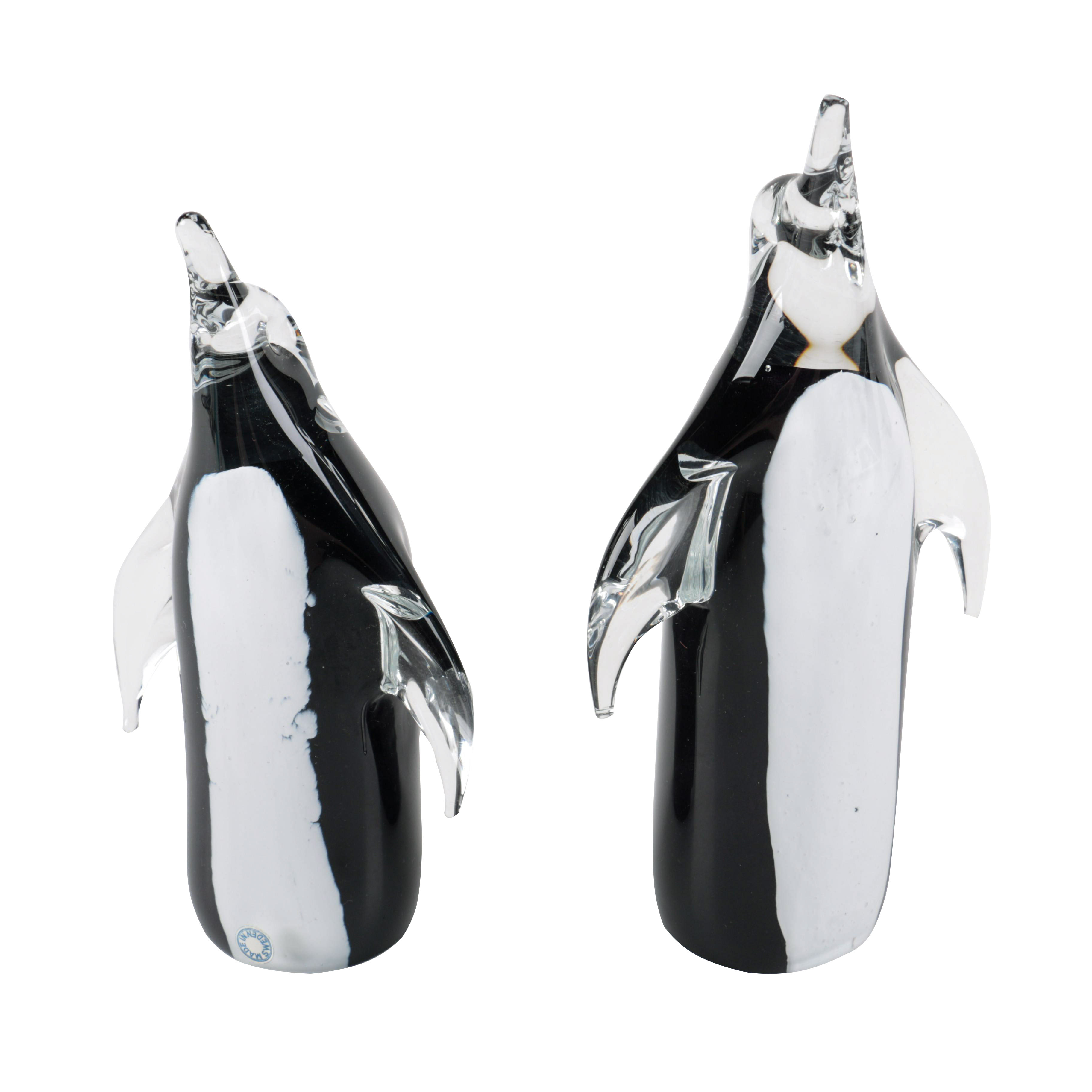 Art Glass Penguins