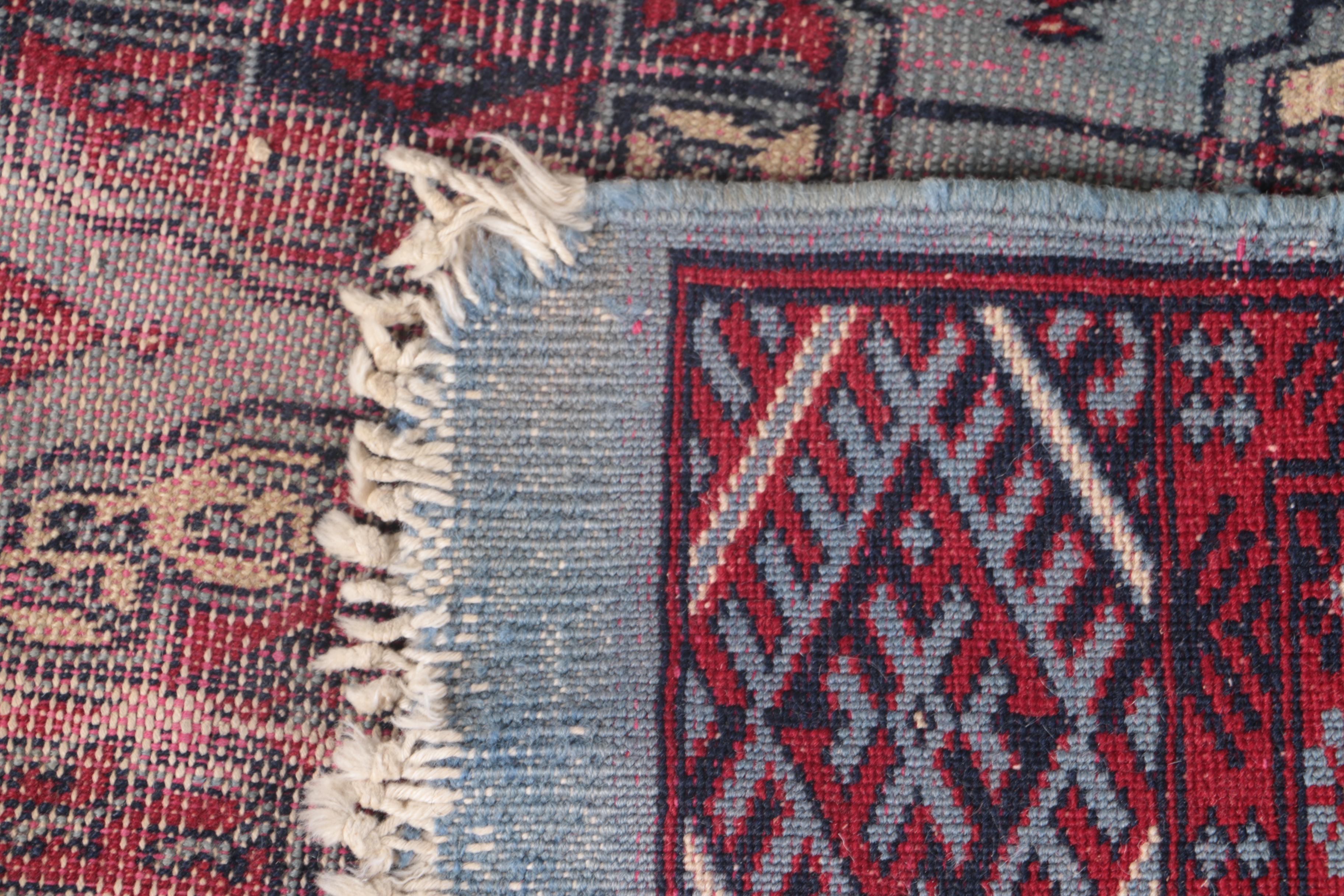 Handwoven Wool Bokhara Area Rug