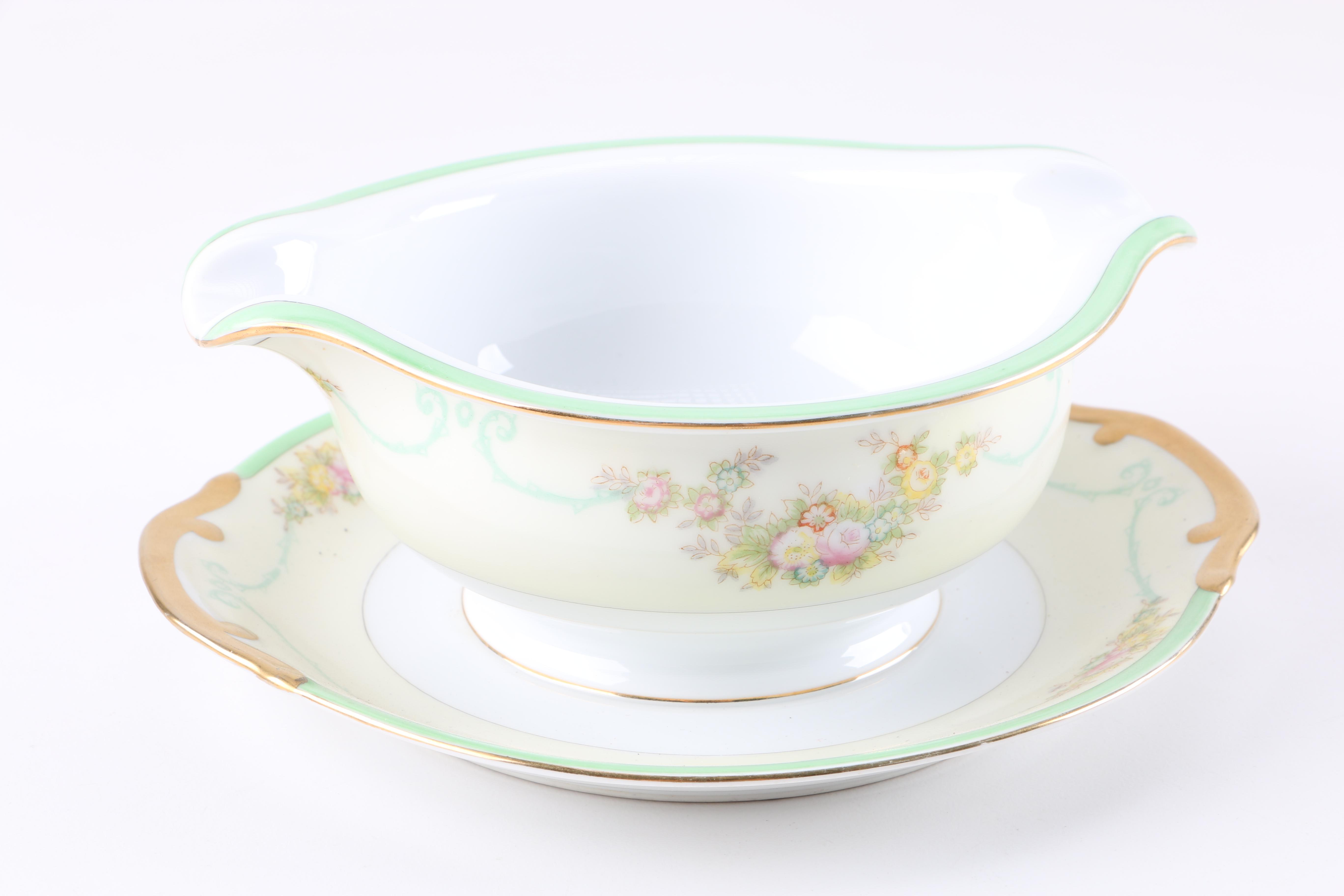 Hand-Painted NSP China Set